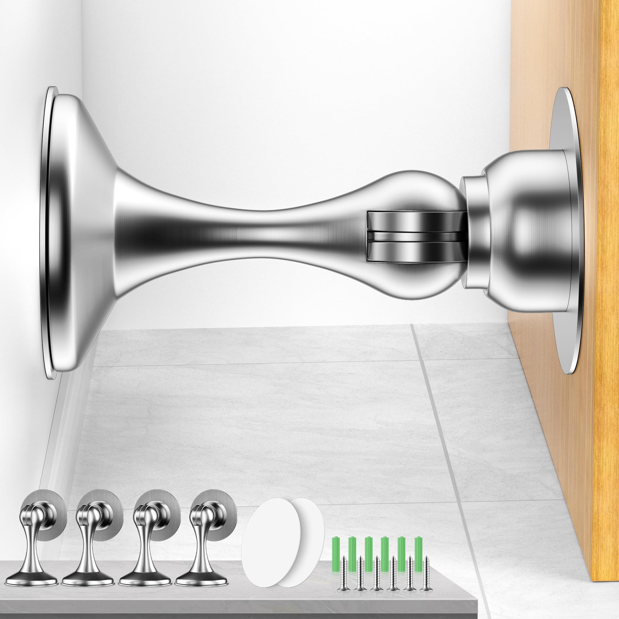 Magnetic Door Stoppers (4 Count)