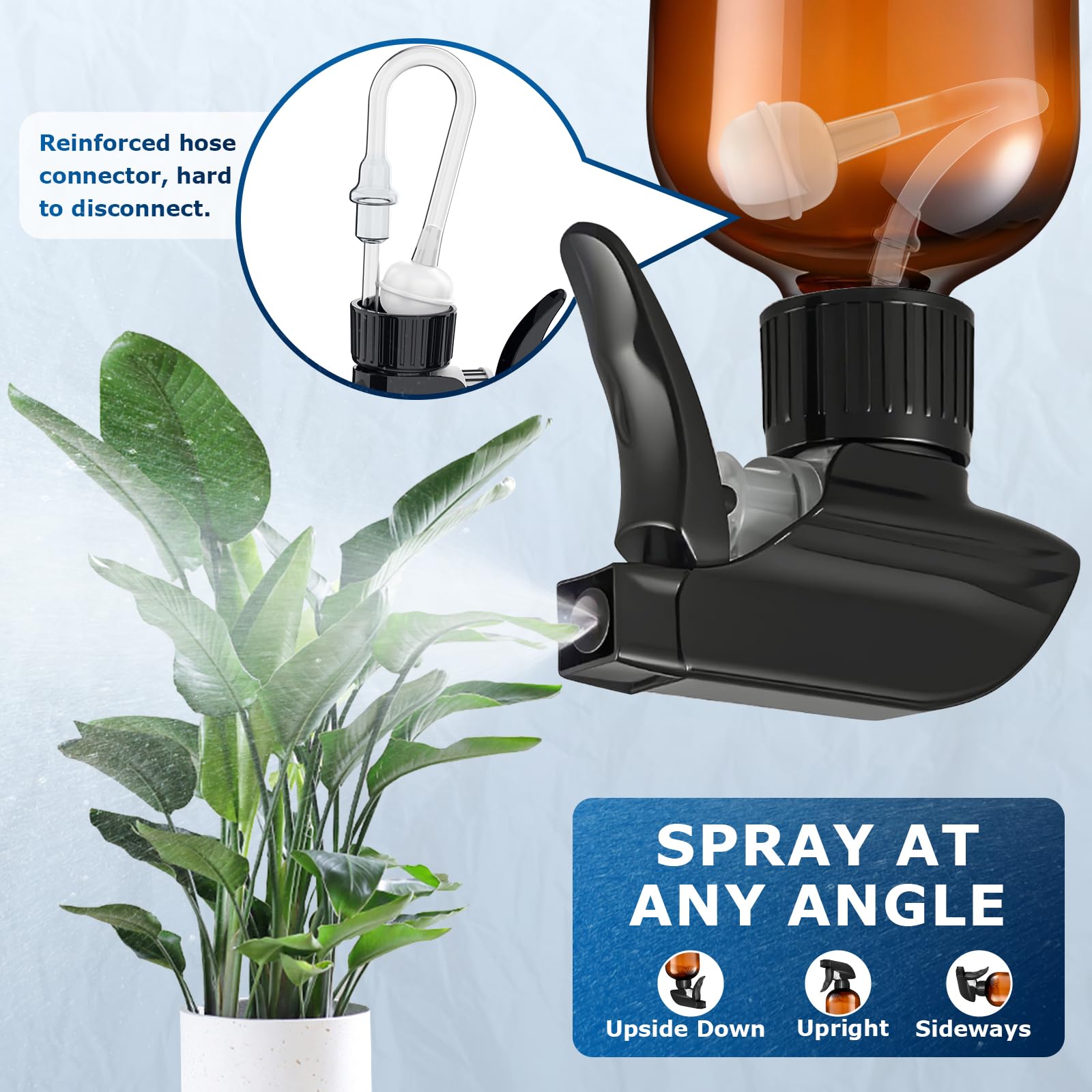 10oz Spray Bottle with Adjustable Nozzle (3 Count)