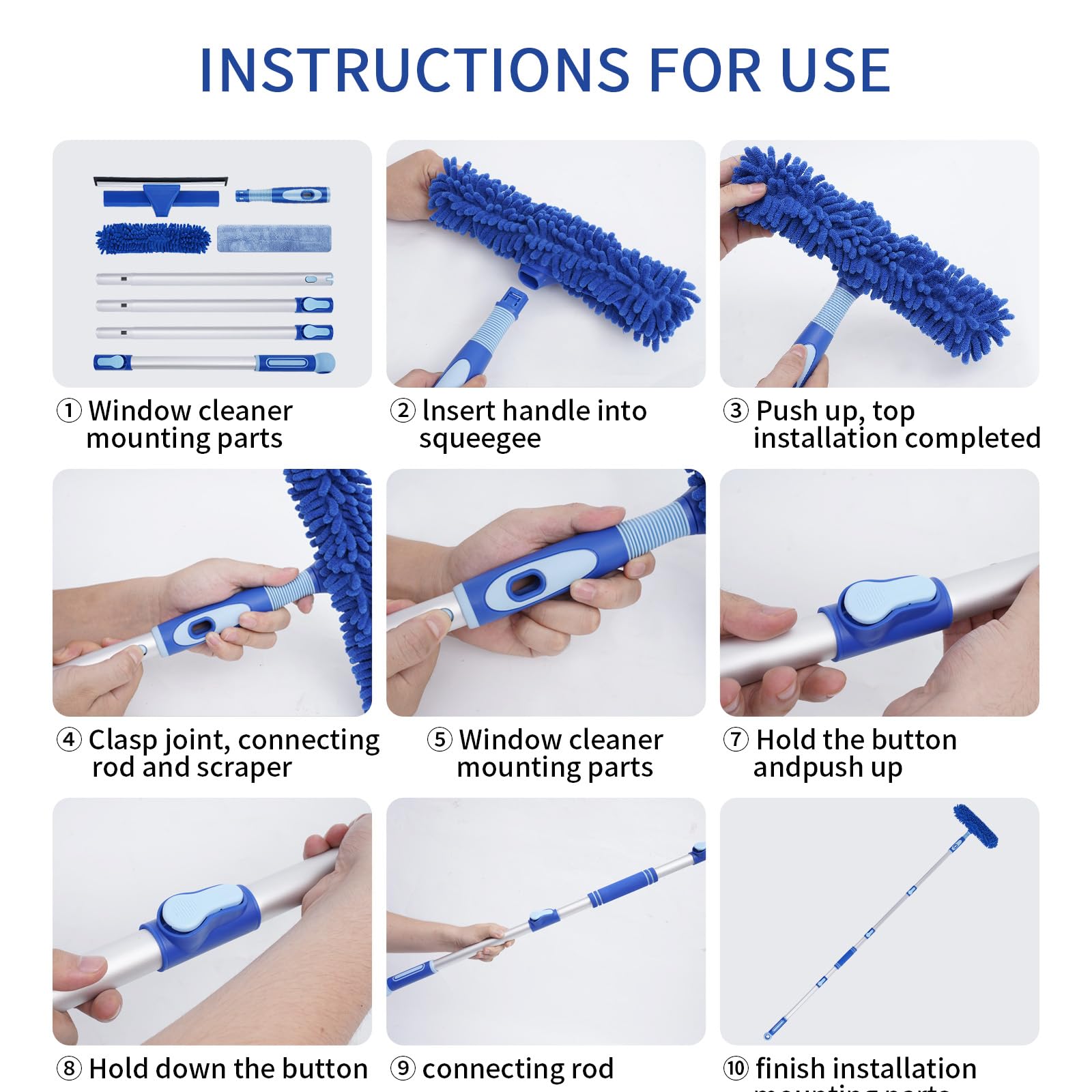 Professional Window Squeegee Kit