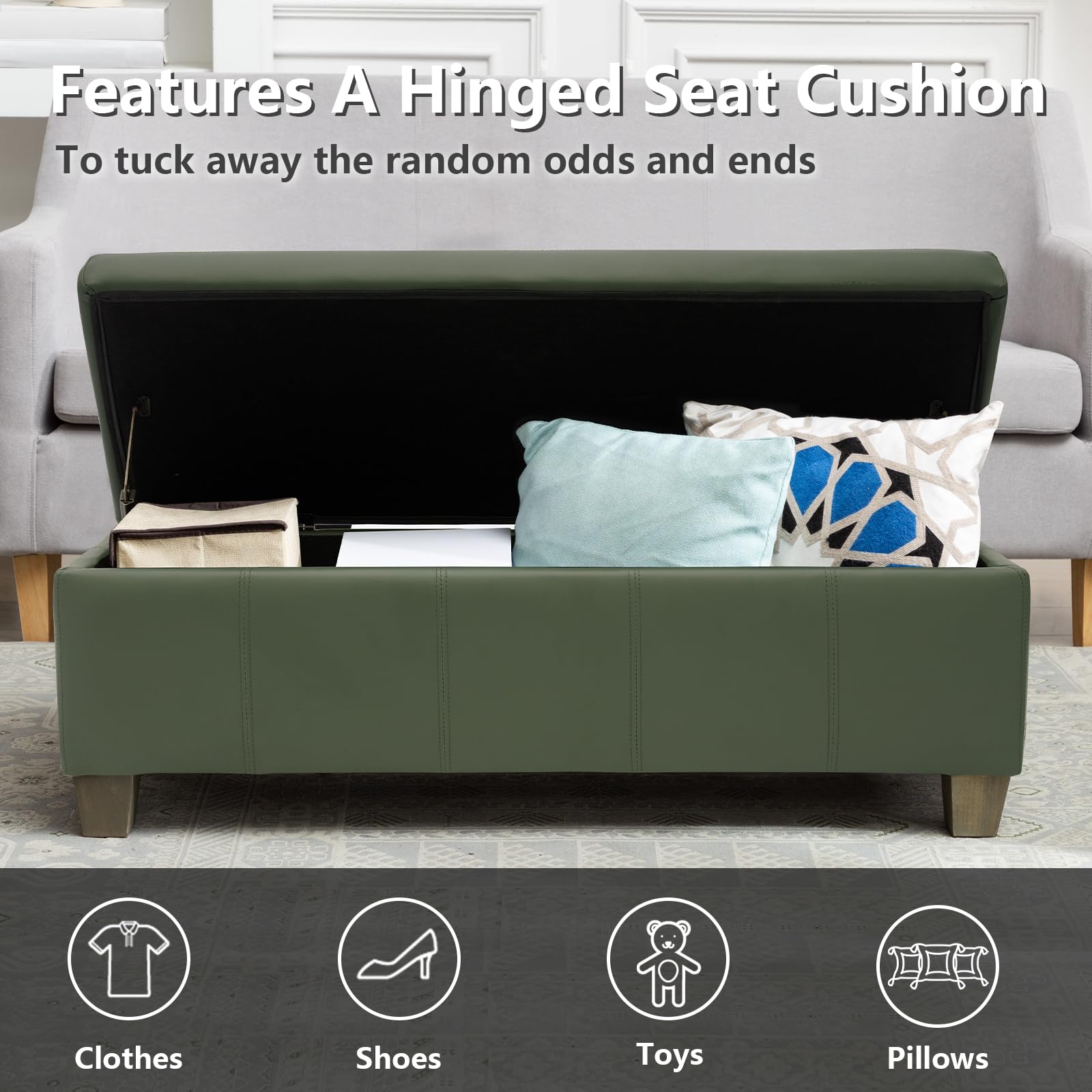 41" Storage Ottoman
