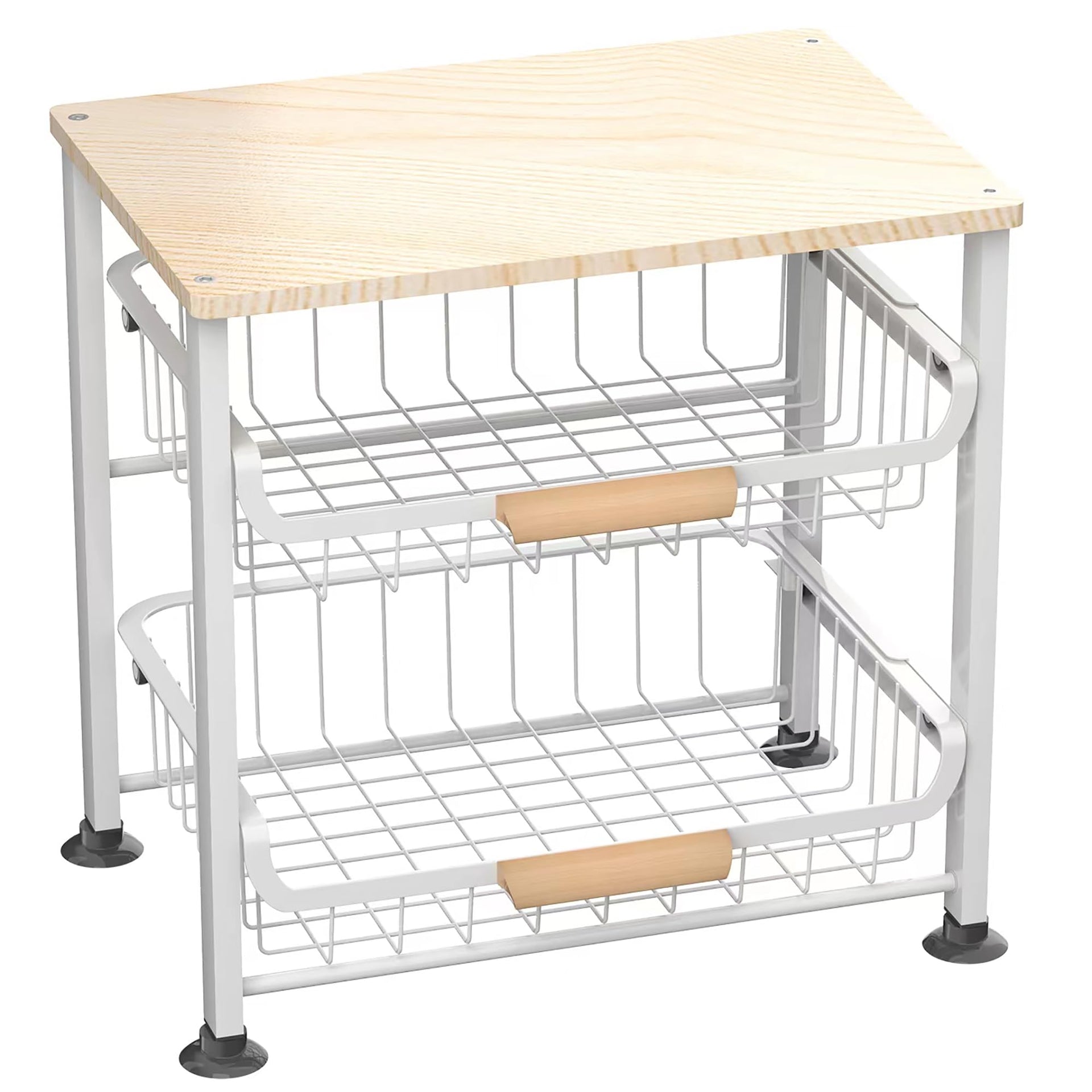 3 Layer Kitchen Fruit Storage Basket Snack Rack
