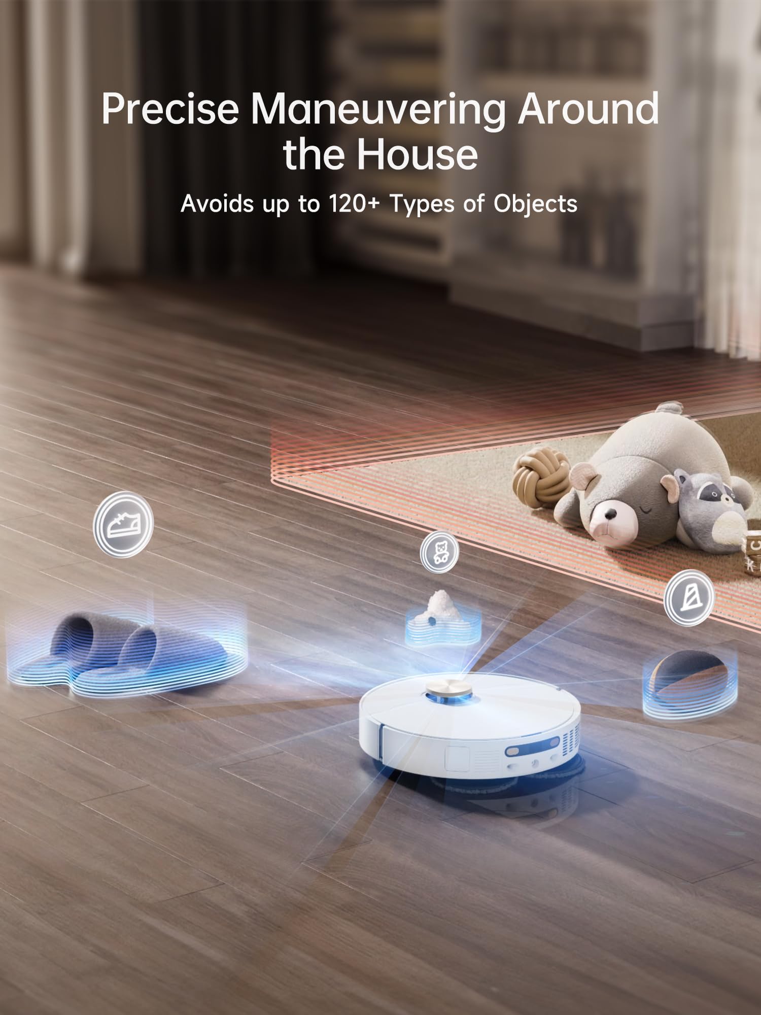 X40 Ultra Robotic Vacuum with Removable & Liftable Mop