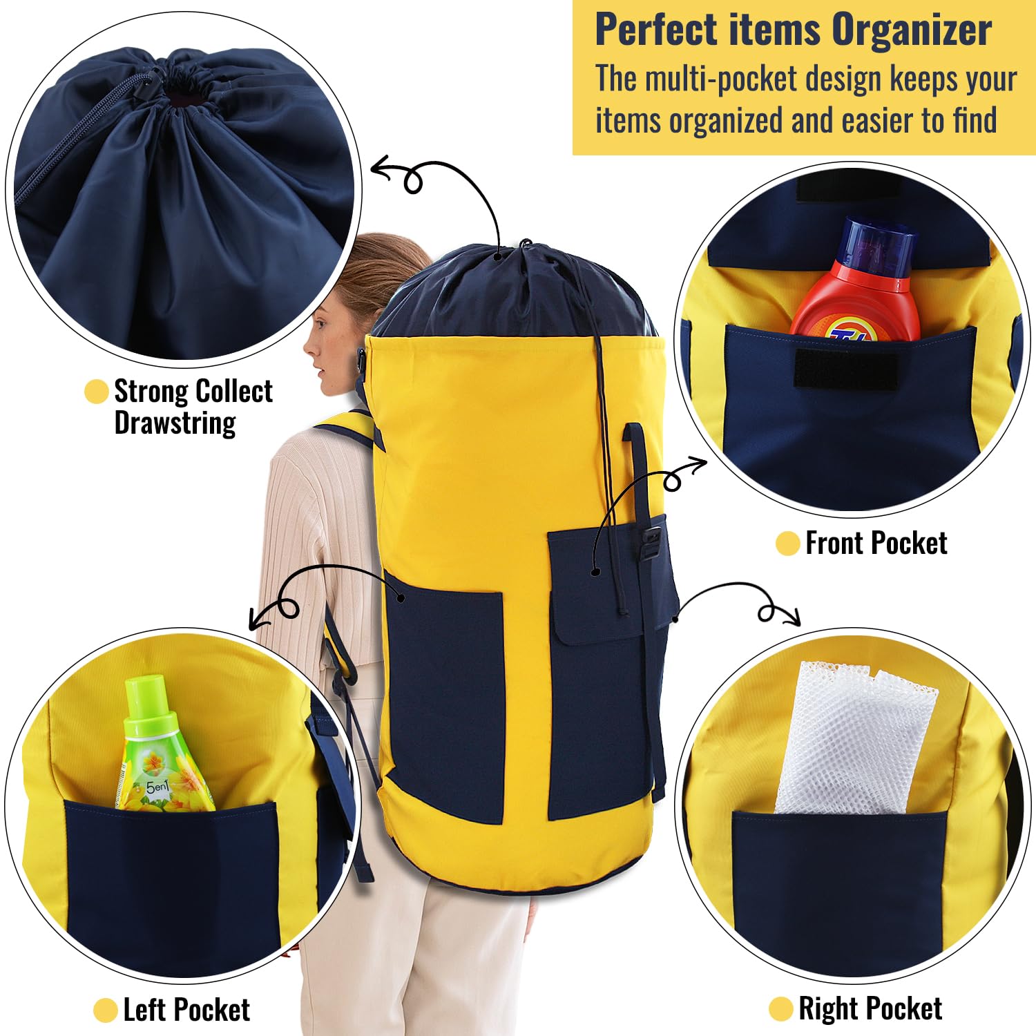 Laundry Bag Backpack