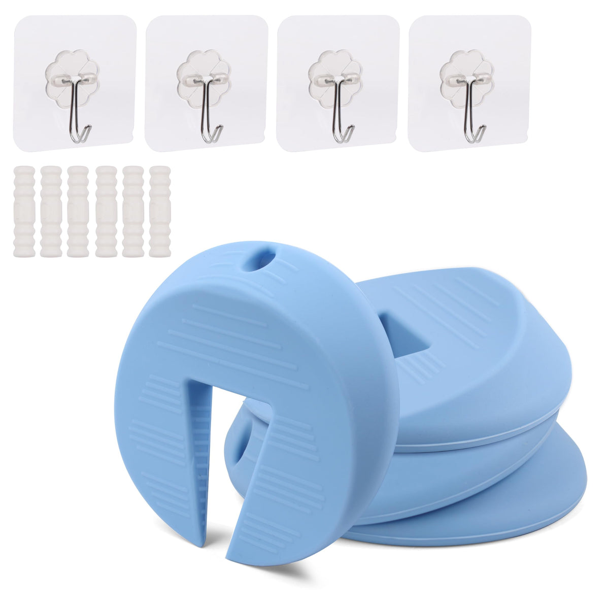 Door Pinch Guard and Door Slam Stopper (4 Count)