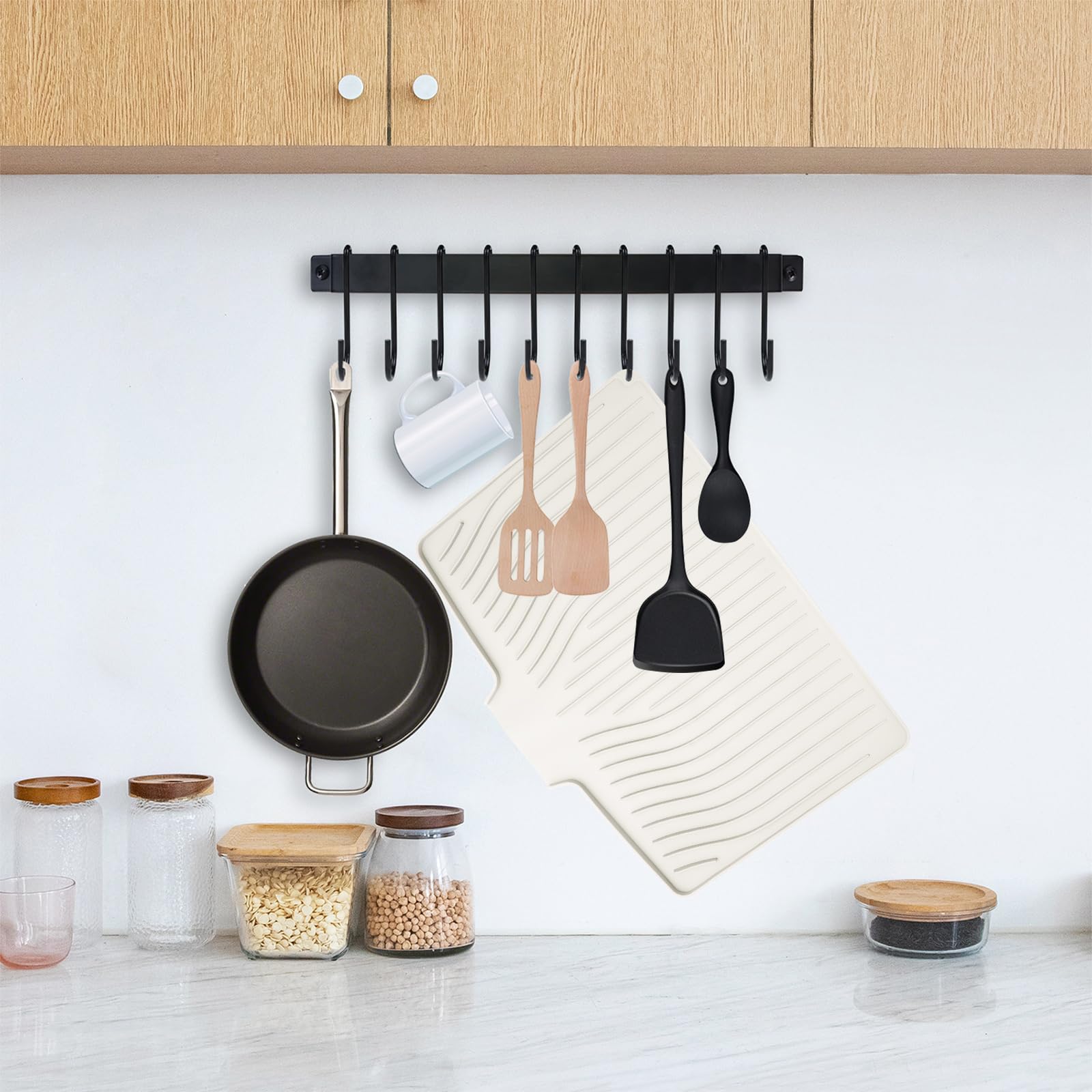 Silicone Dish Drying Mat for Kitchen Counter