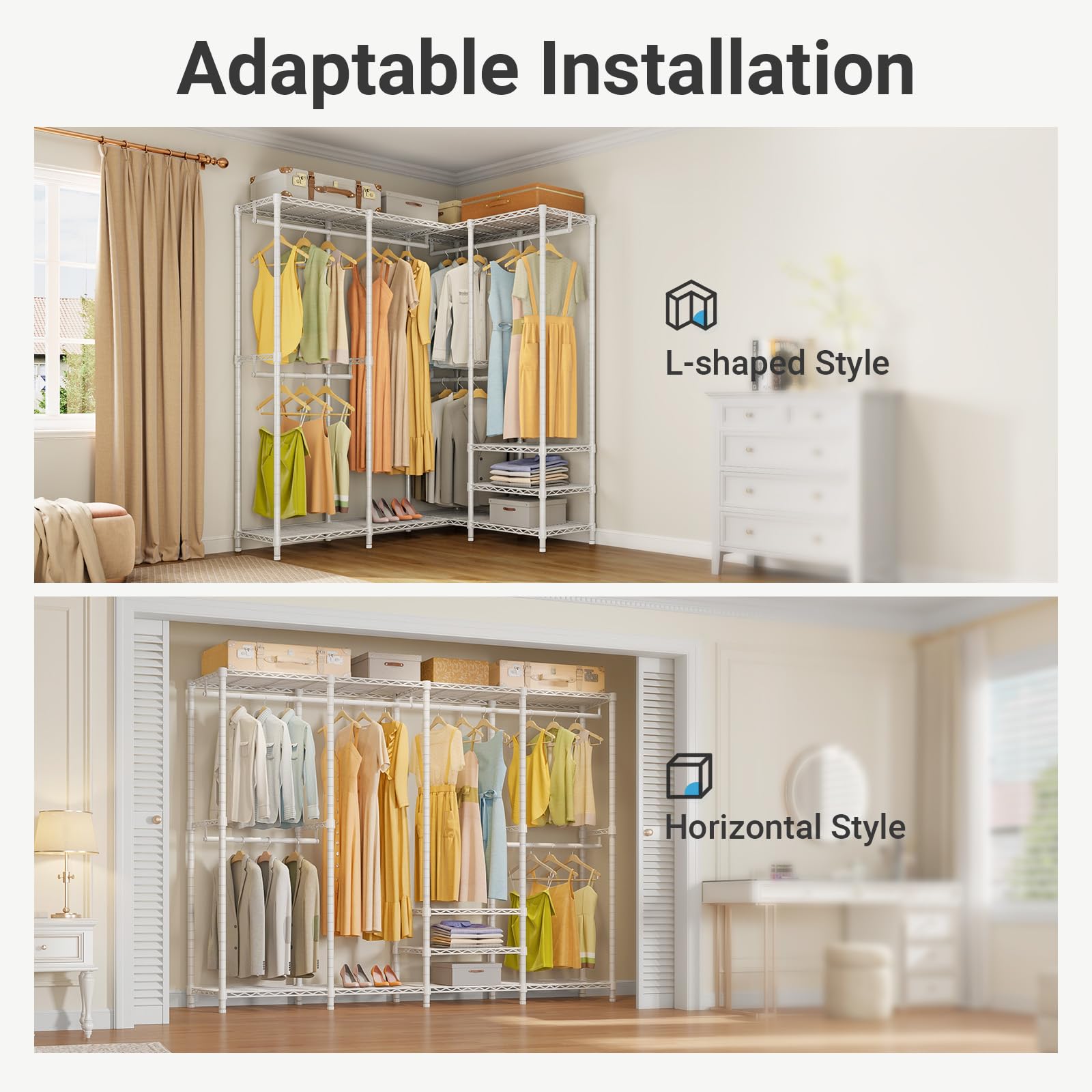 V40 Heavy Duty Clothes Rack