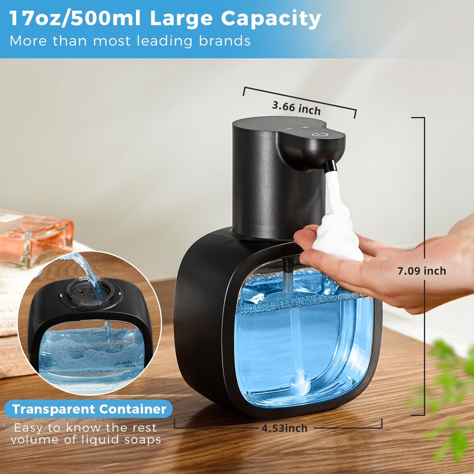 Automatic Foaming Soap Dispenser