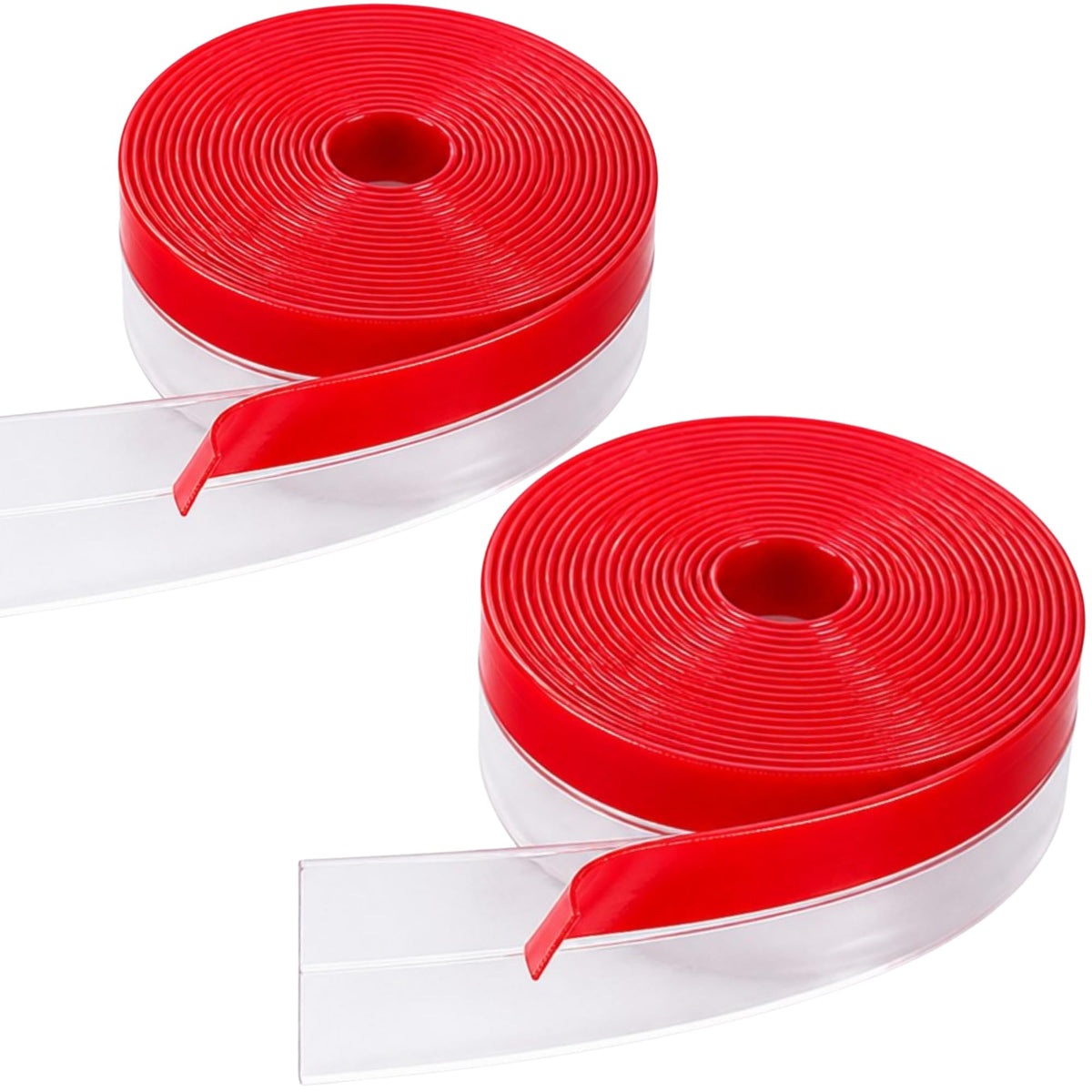Clear Weather Stripping Seal Strip for Doors and Windows (32.8 Foot)