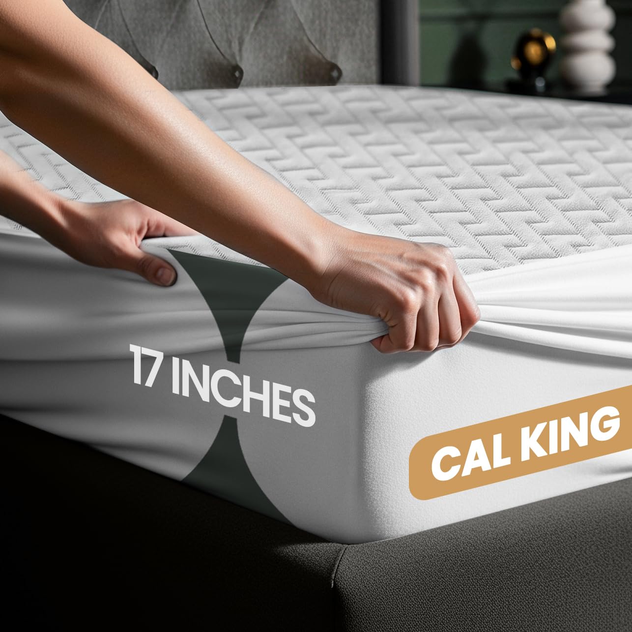 Waterproof Mattress Protector California King Size