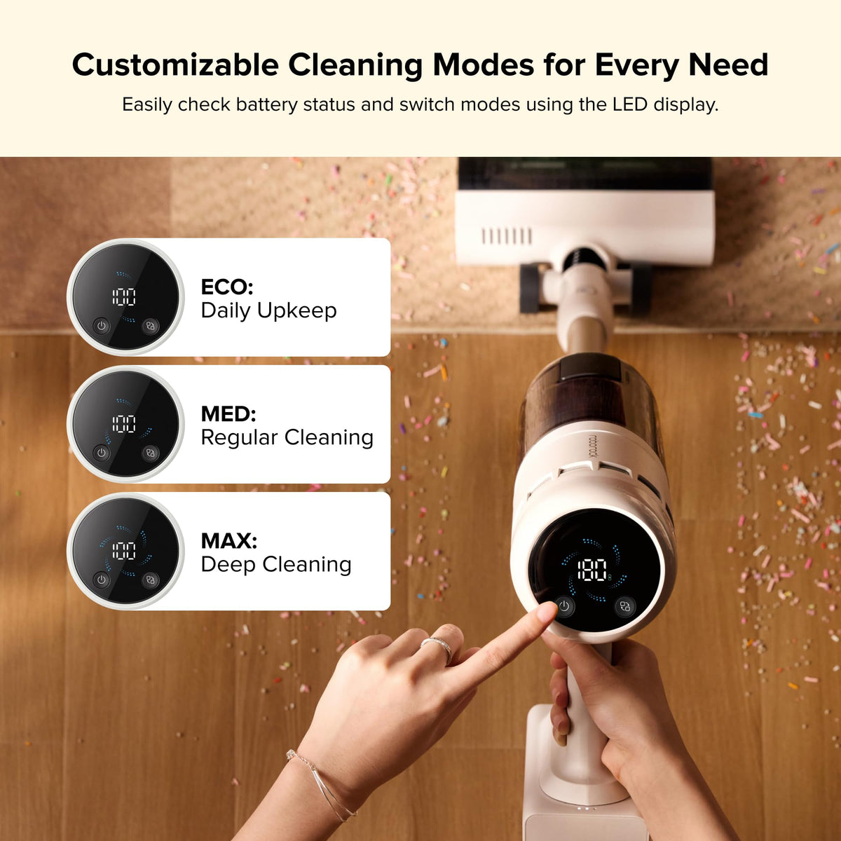 H60 Hub Cordless Stick Vacuum Cleaner with Auto