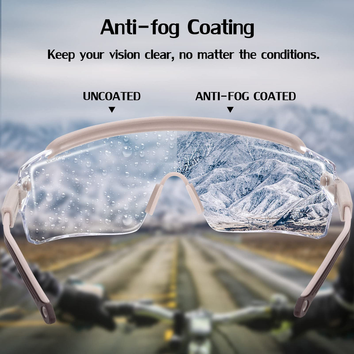 Safety Goggles Over Glasses