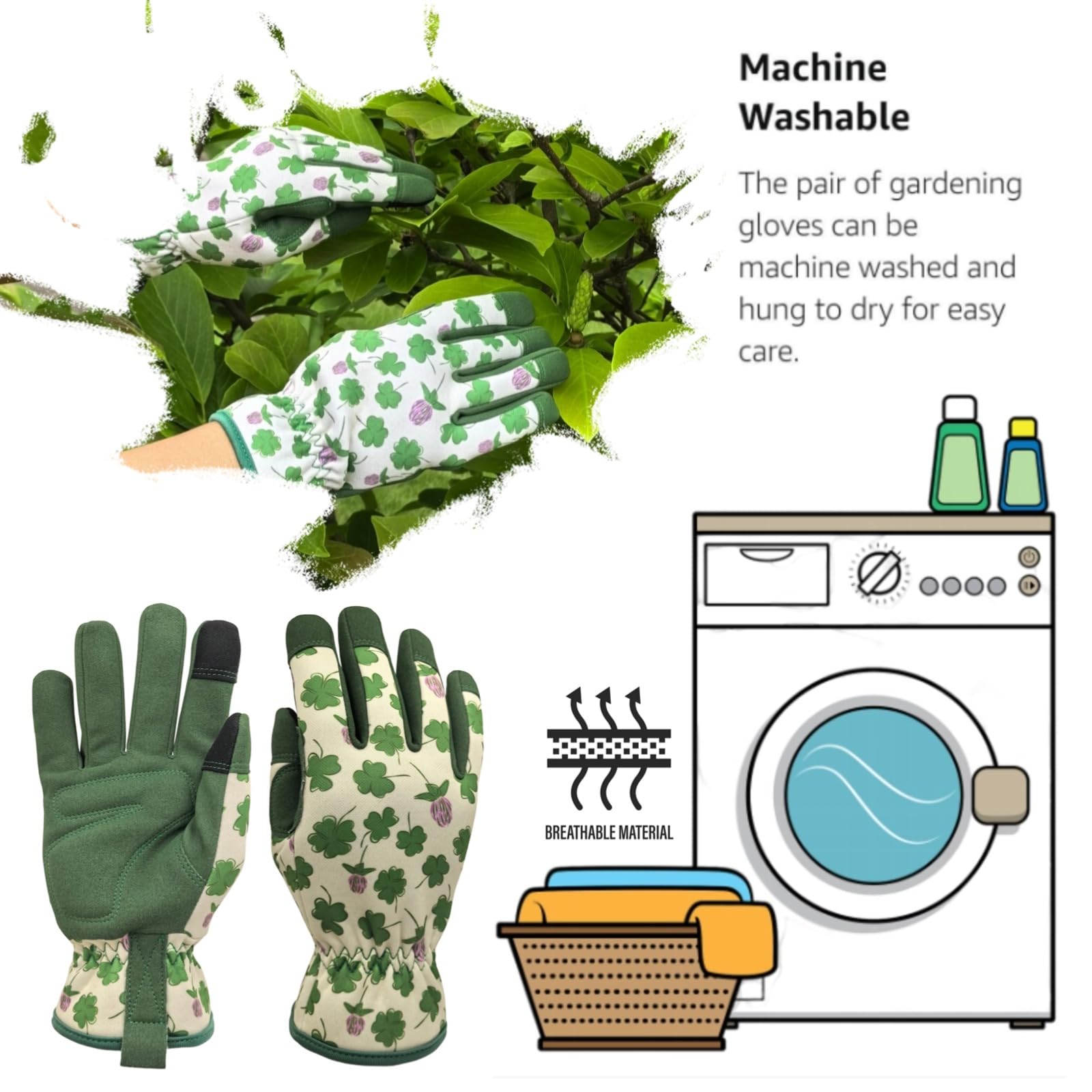 Leather Gardening Gloves