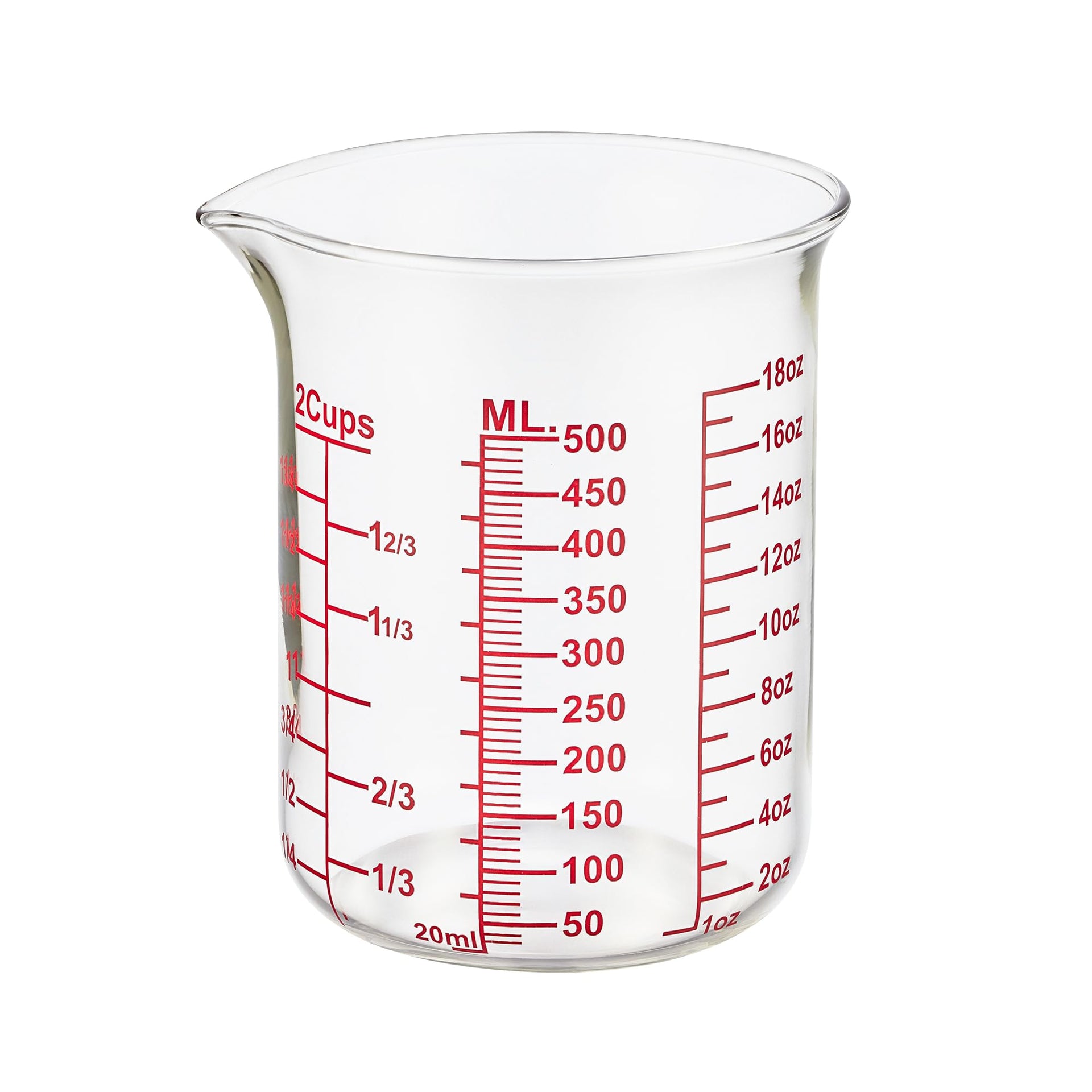 High Borosilicate Glass Measuring Cup