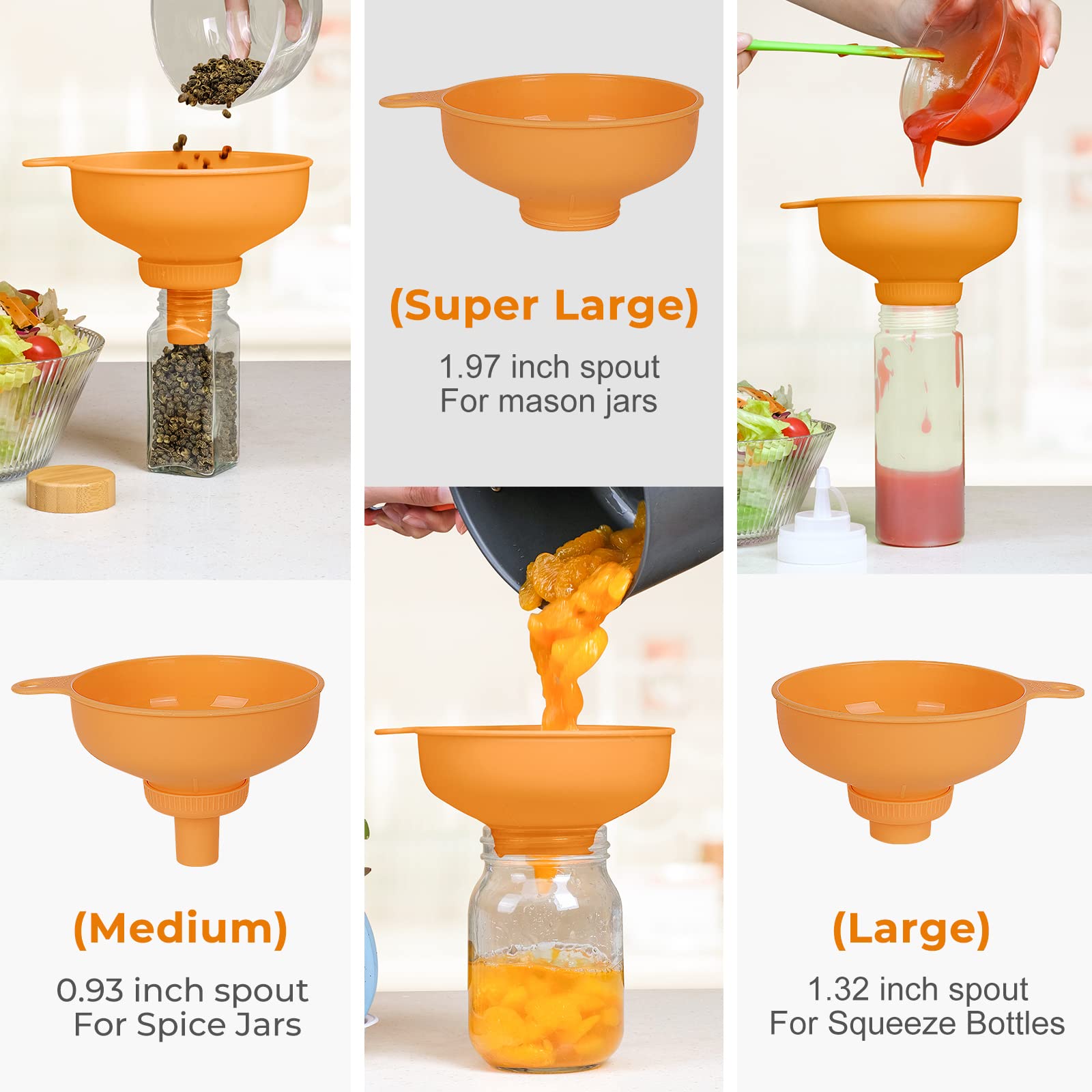 Wide Mouth Kitchen Funnel
