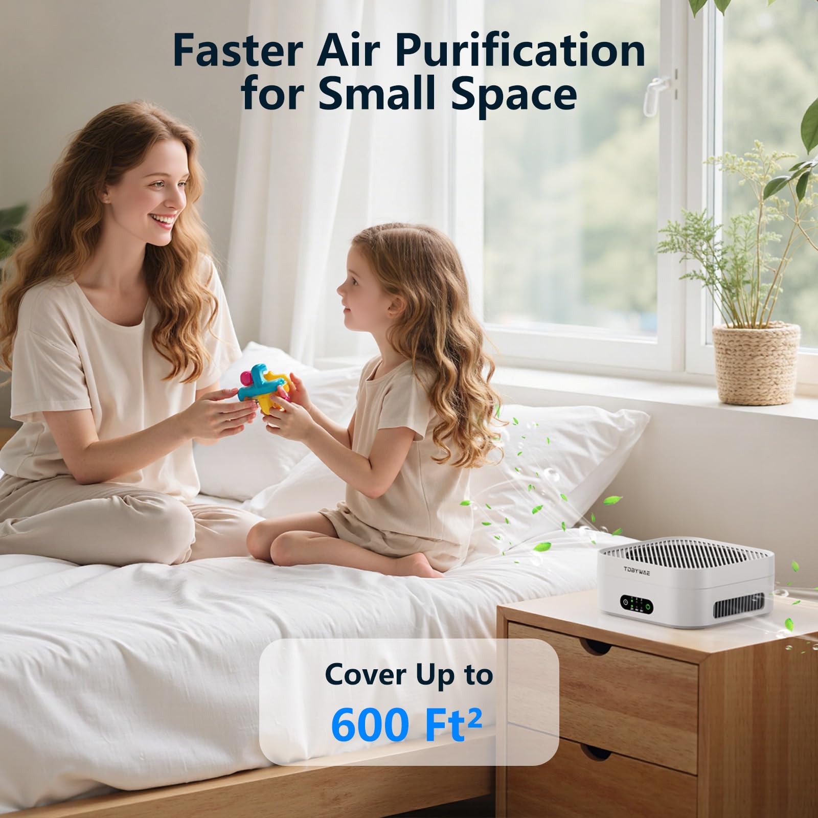 Air Purifiers for Home Bedroom Up to 600 ft²