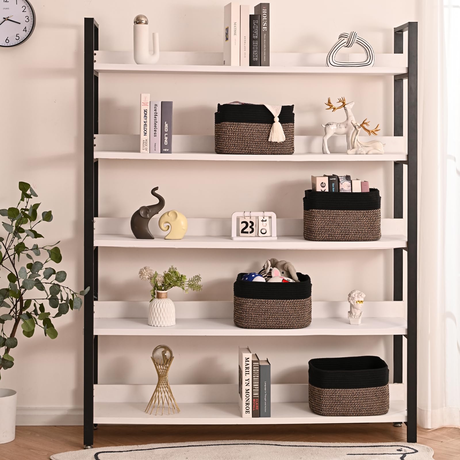 Storage Baskets for Shelves Organizing (4 Count)