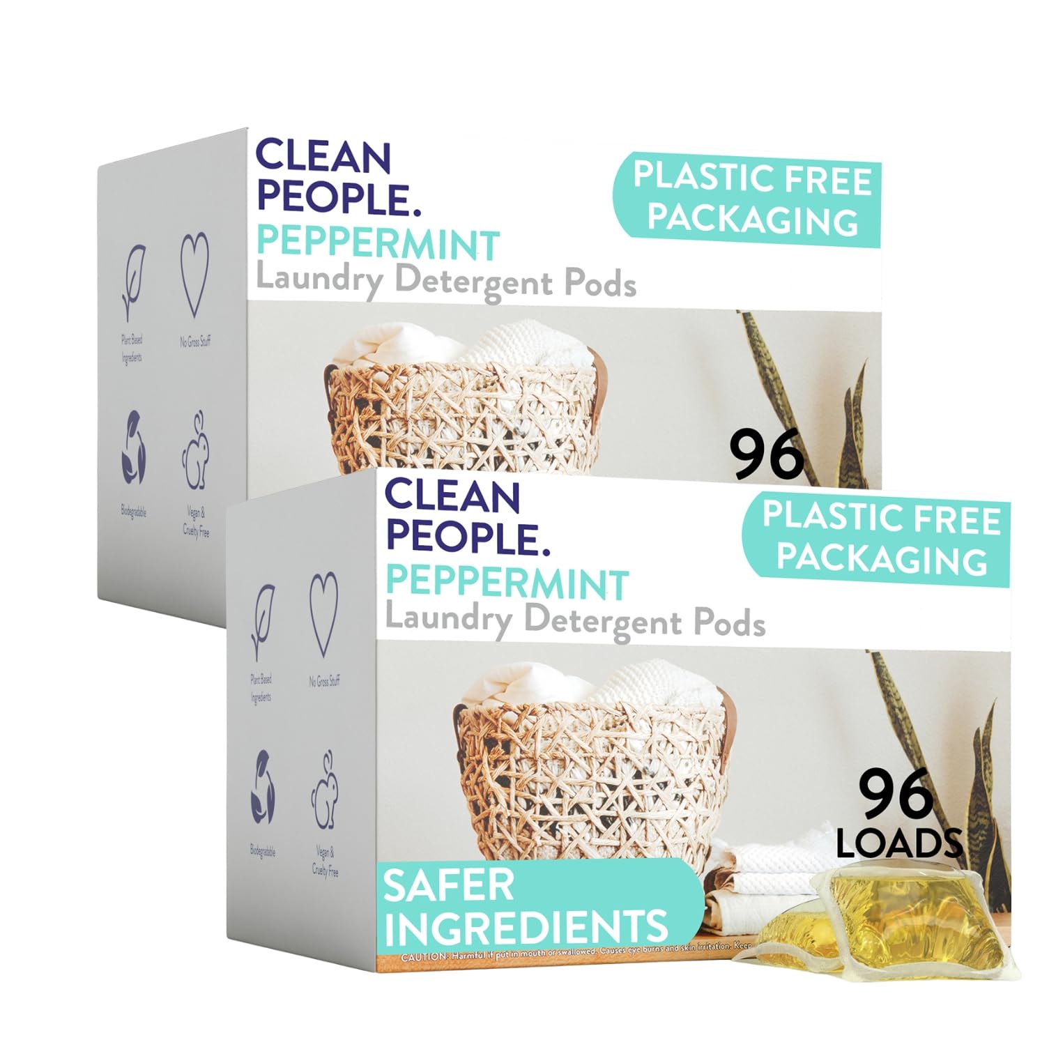 Clean People Laundry Detergent Pods (192 Count)
