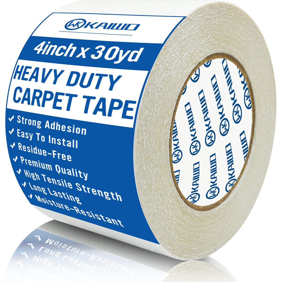 Heavy Duty Carpet Tape 4 Inch x 30 Yards