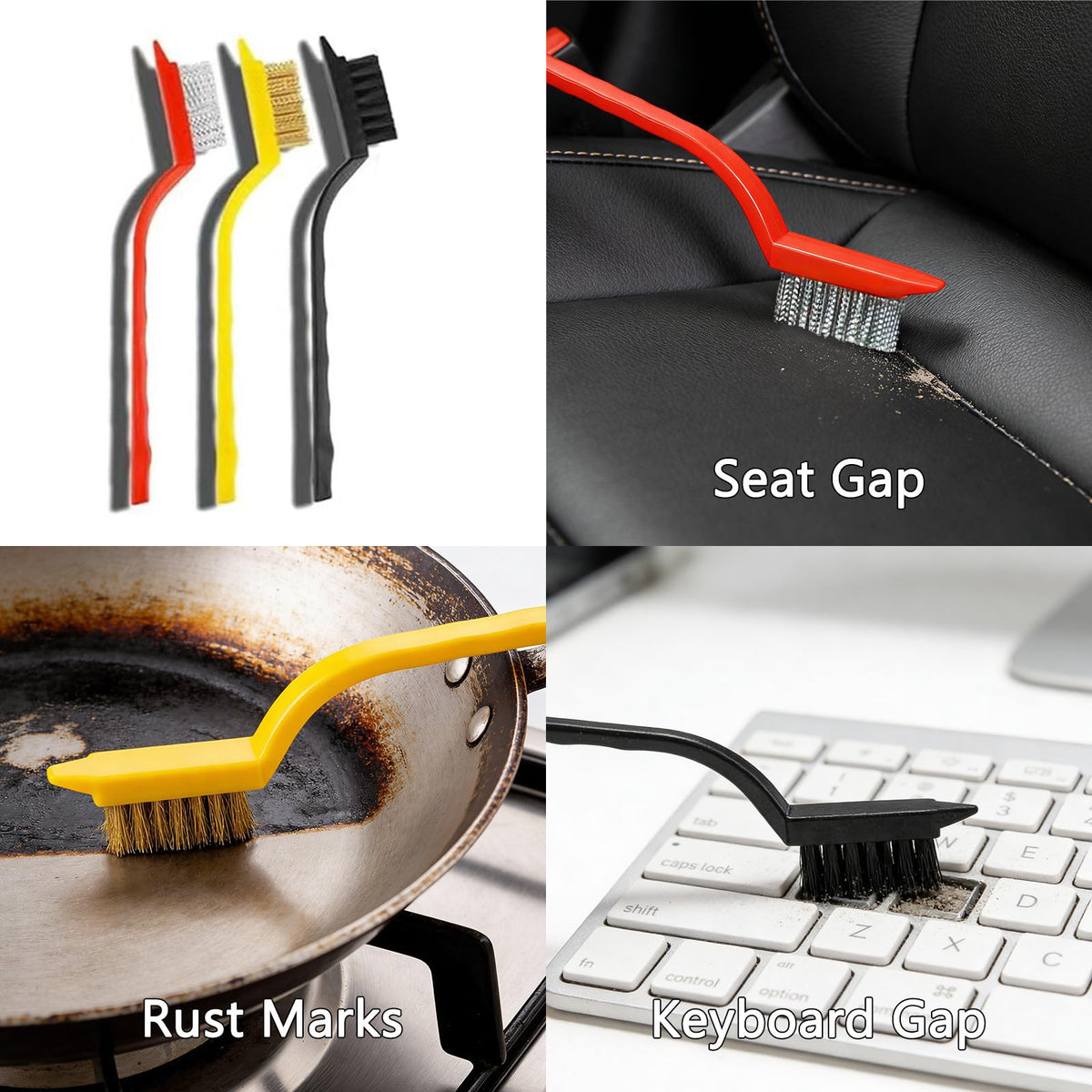 Crevice Cleaning Brush Tool (6 Count)