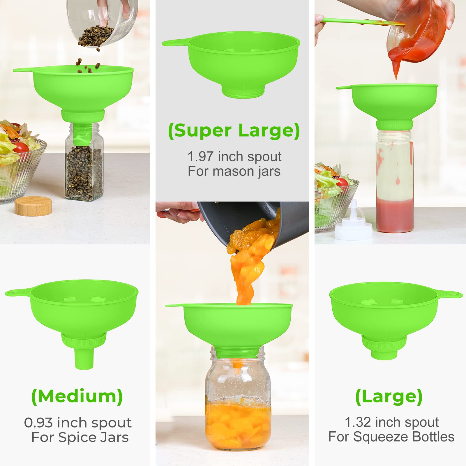 Wide Mouth Kitchen Funnel