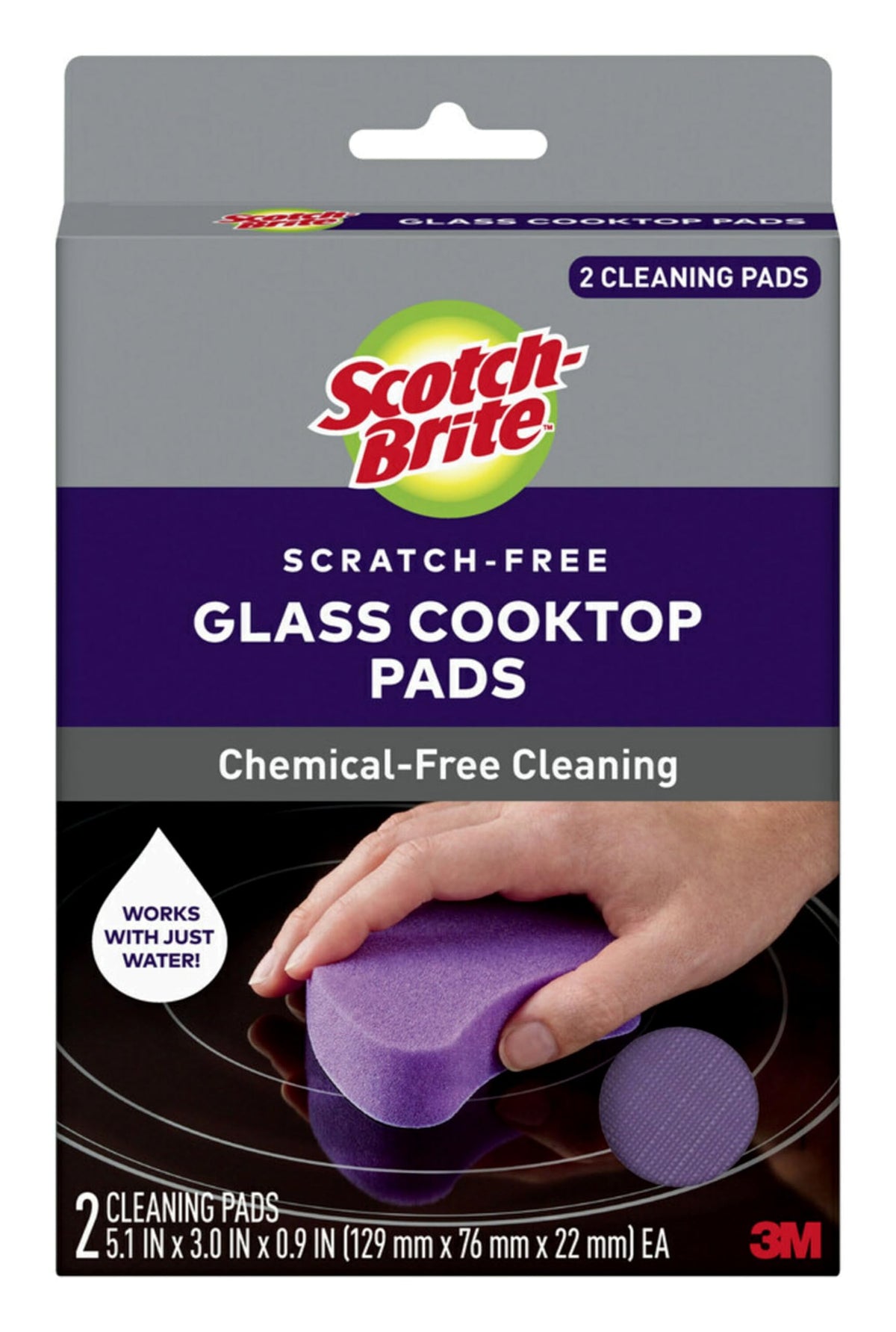 Scratch Free Glass Cooktop Pads (2 Count)