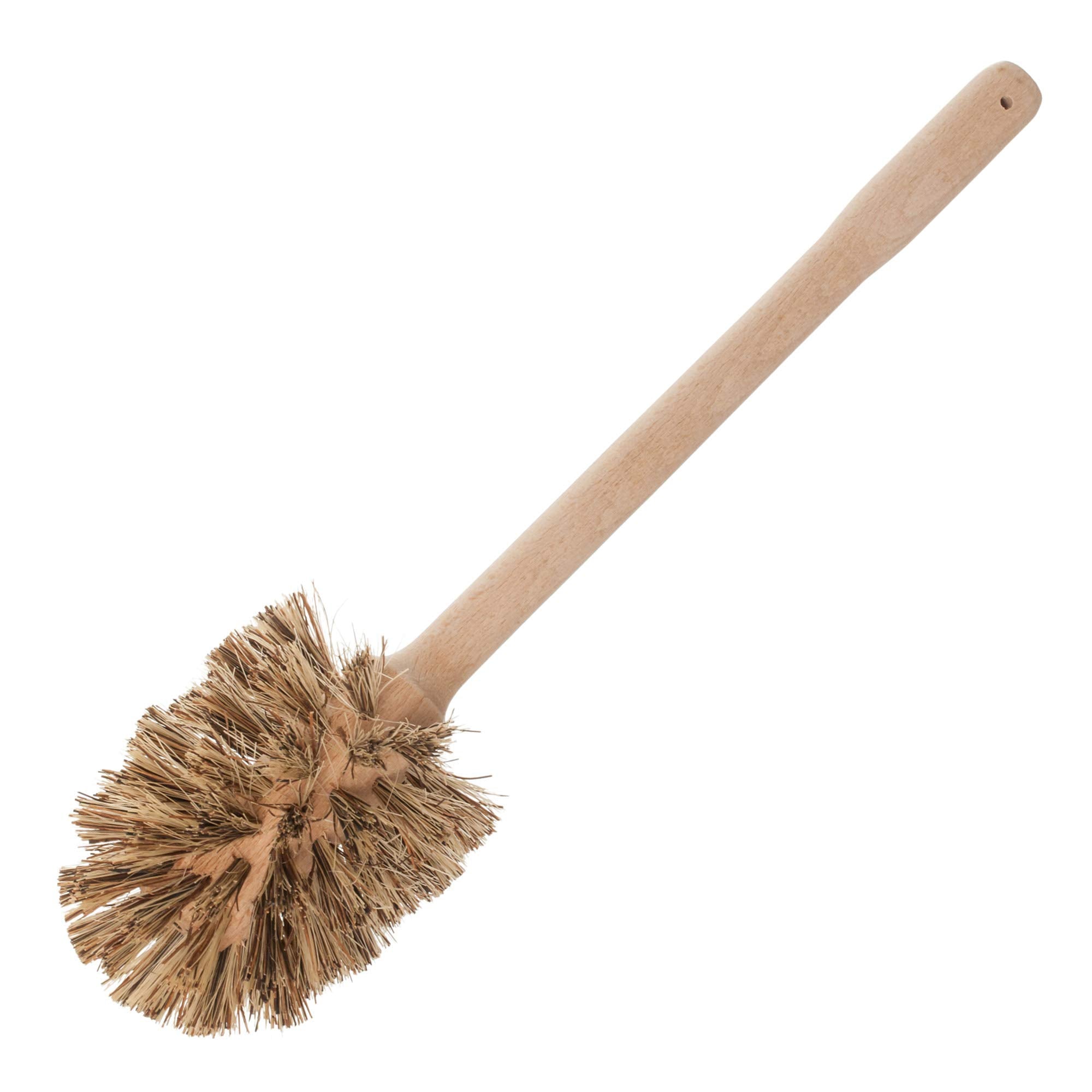 Union Fiber Toilet Brush with Untreated Beechwood Handle