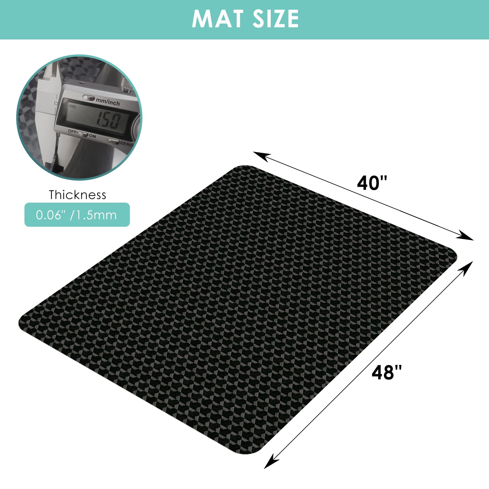 Office Chair Mat for Hardwood Floor