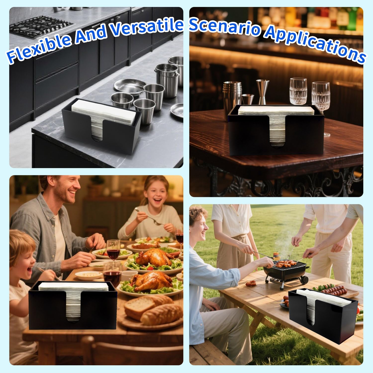 Paper Towel Holder for Countertop (4 Count)