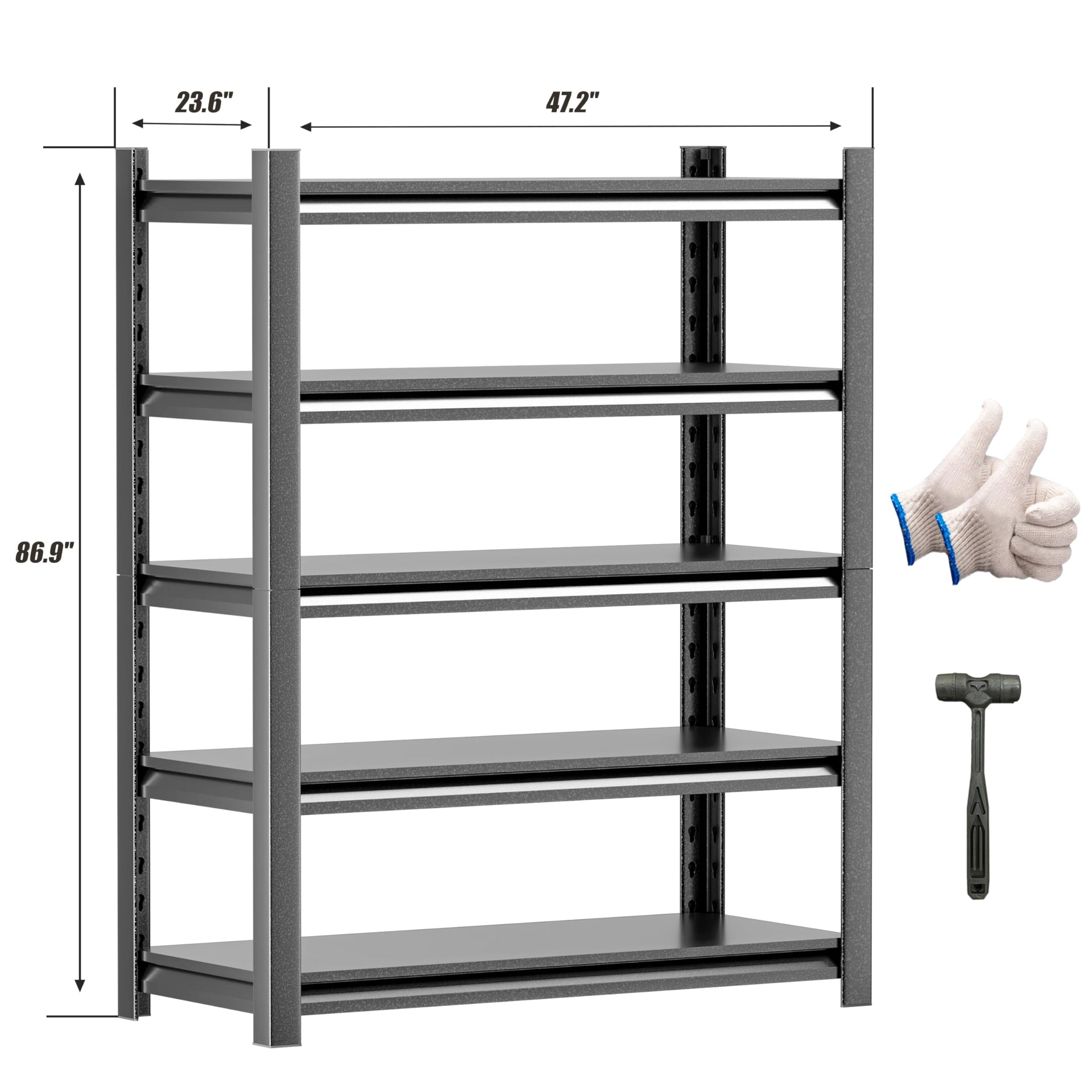 Garage Shelving (5 Count)