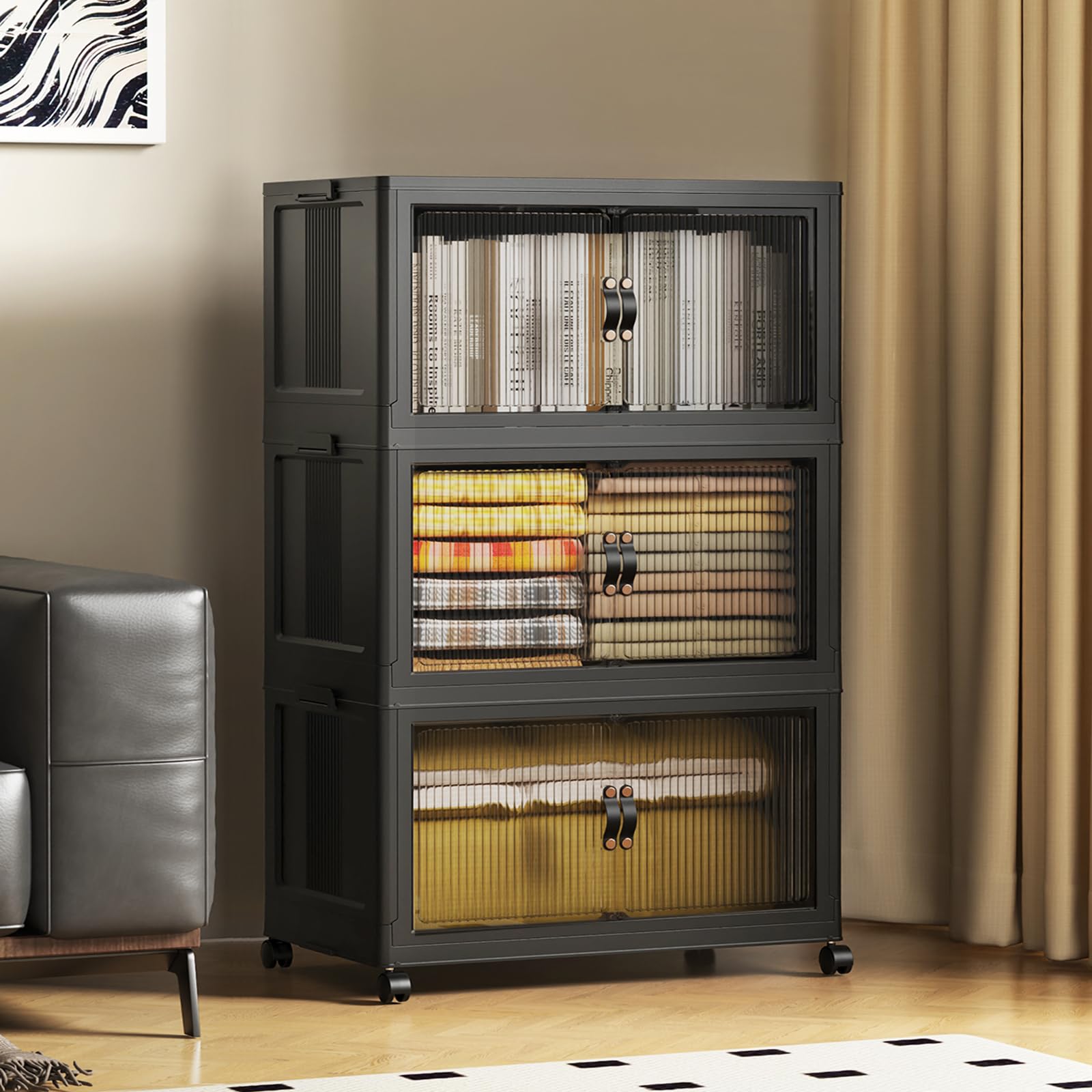 381Qt Stackable Storage Bins