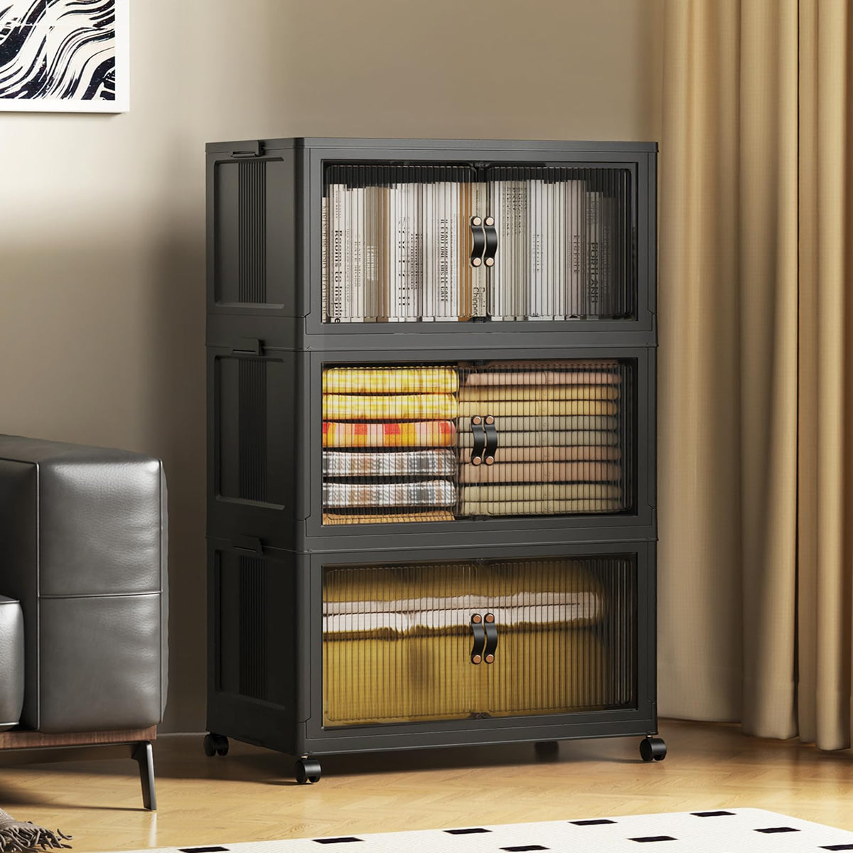 381Qt Stackable Storage Bins