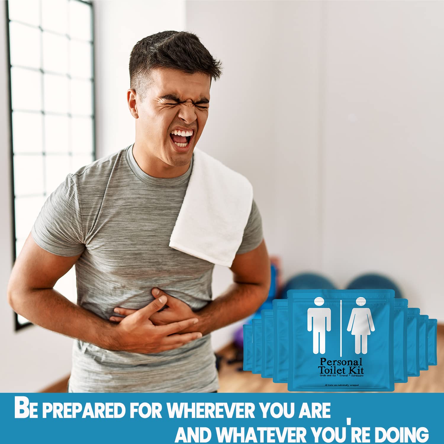 Personal Toilet Kit To Go (10 Count)