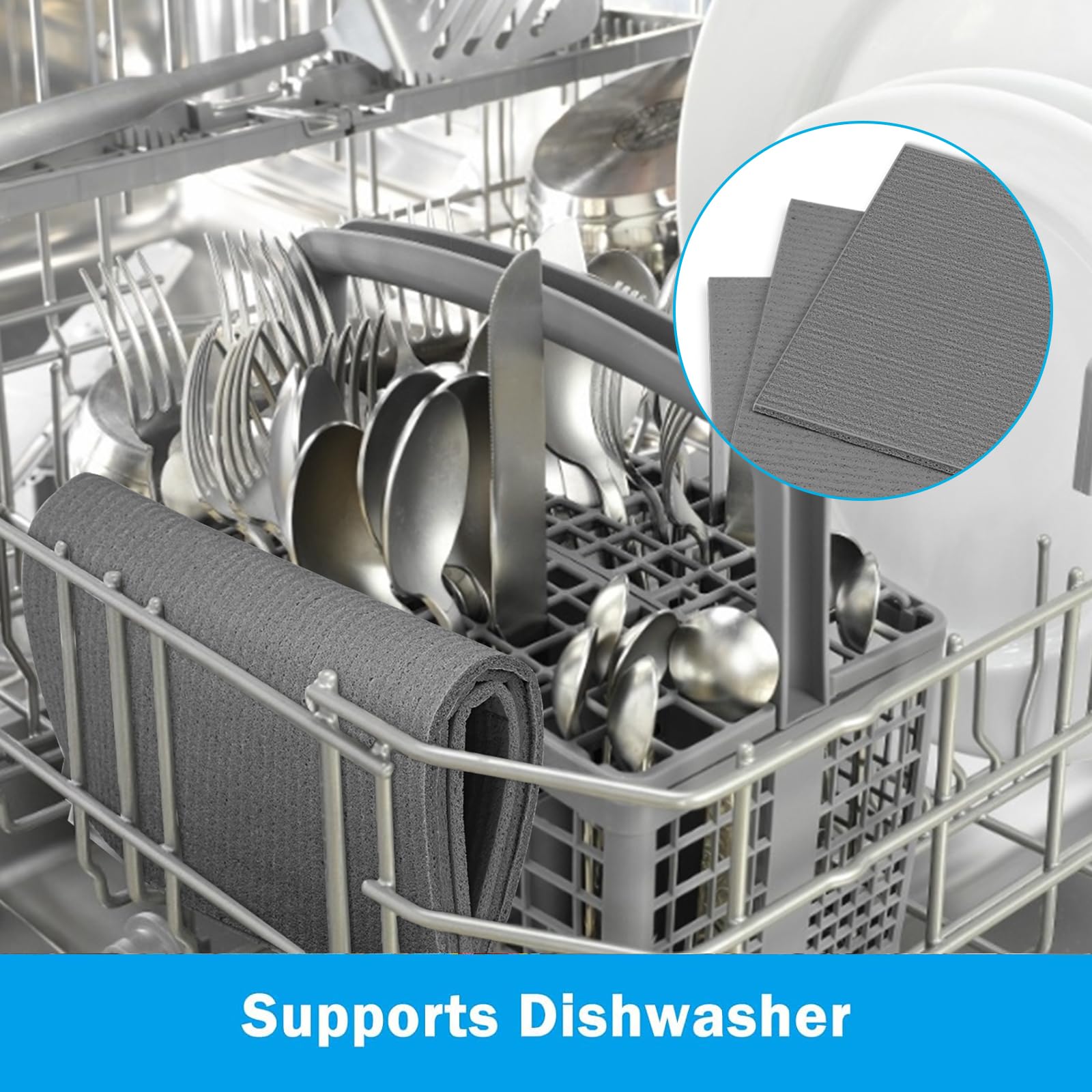 20PK Swedish Dishcloths for Kitchen (20 Count)