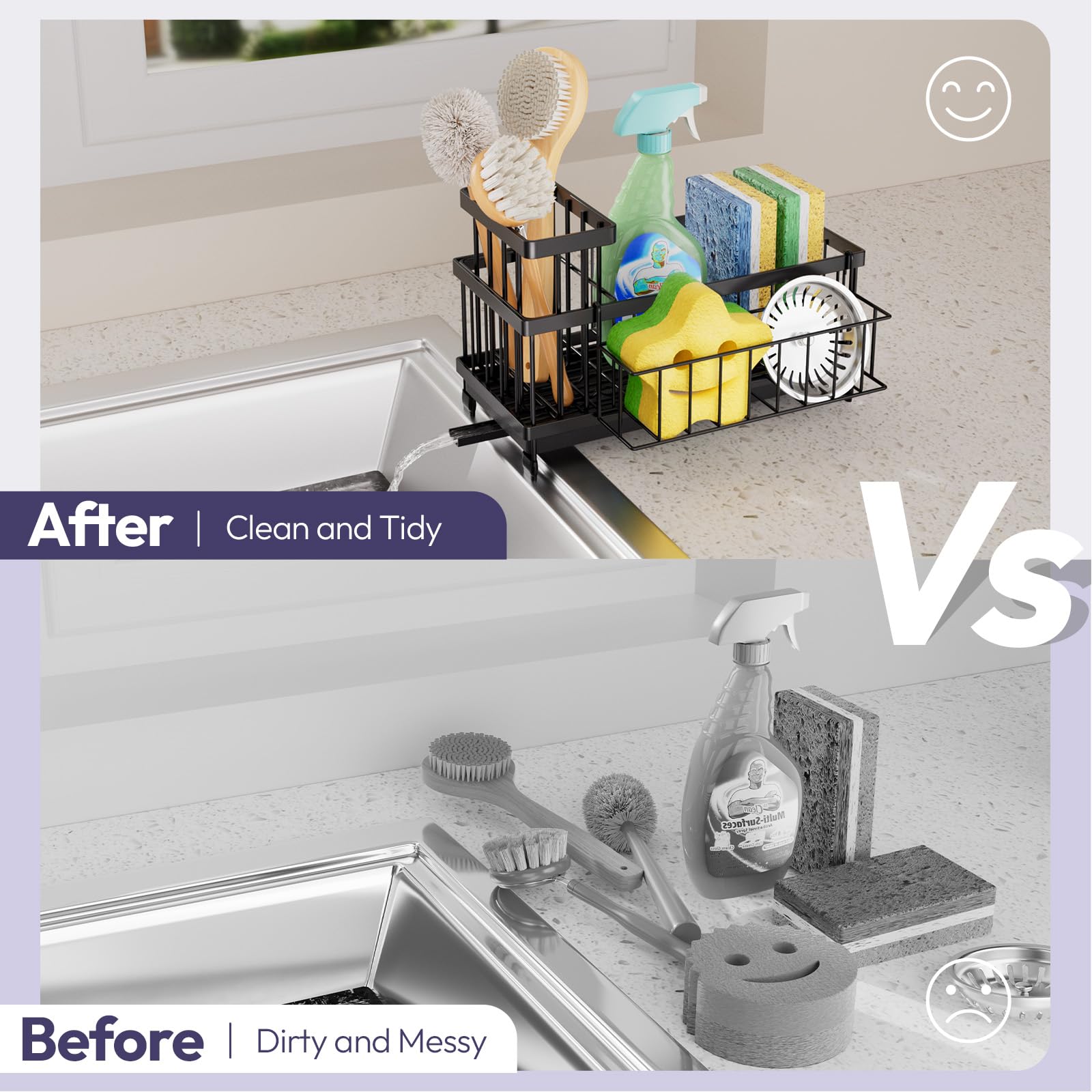 Sink Caddy Sponge Holder