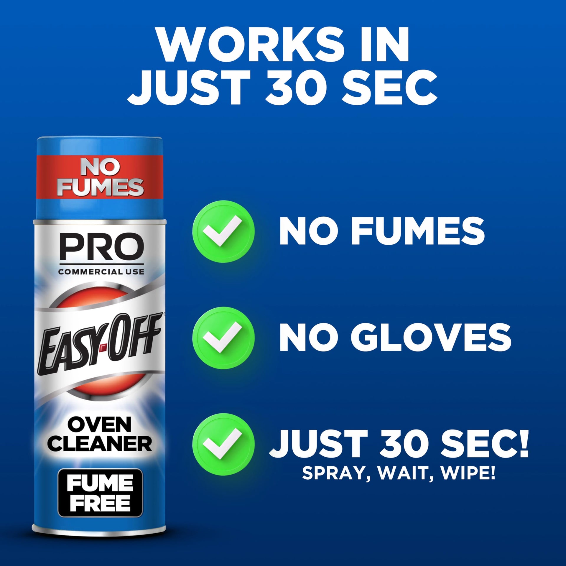 Easy Off Fume Free PRO size Oven Cleaner Foam (14.5 Fl Oz)