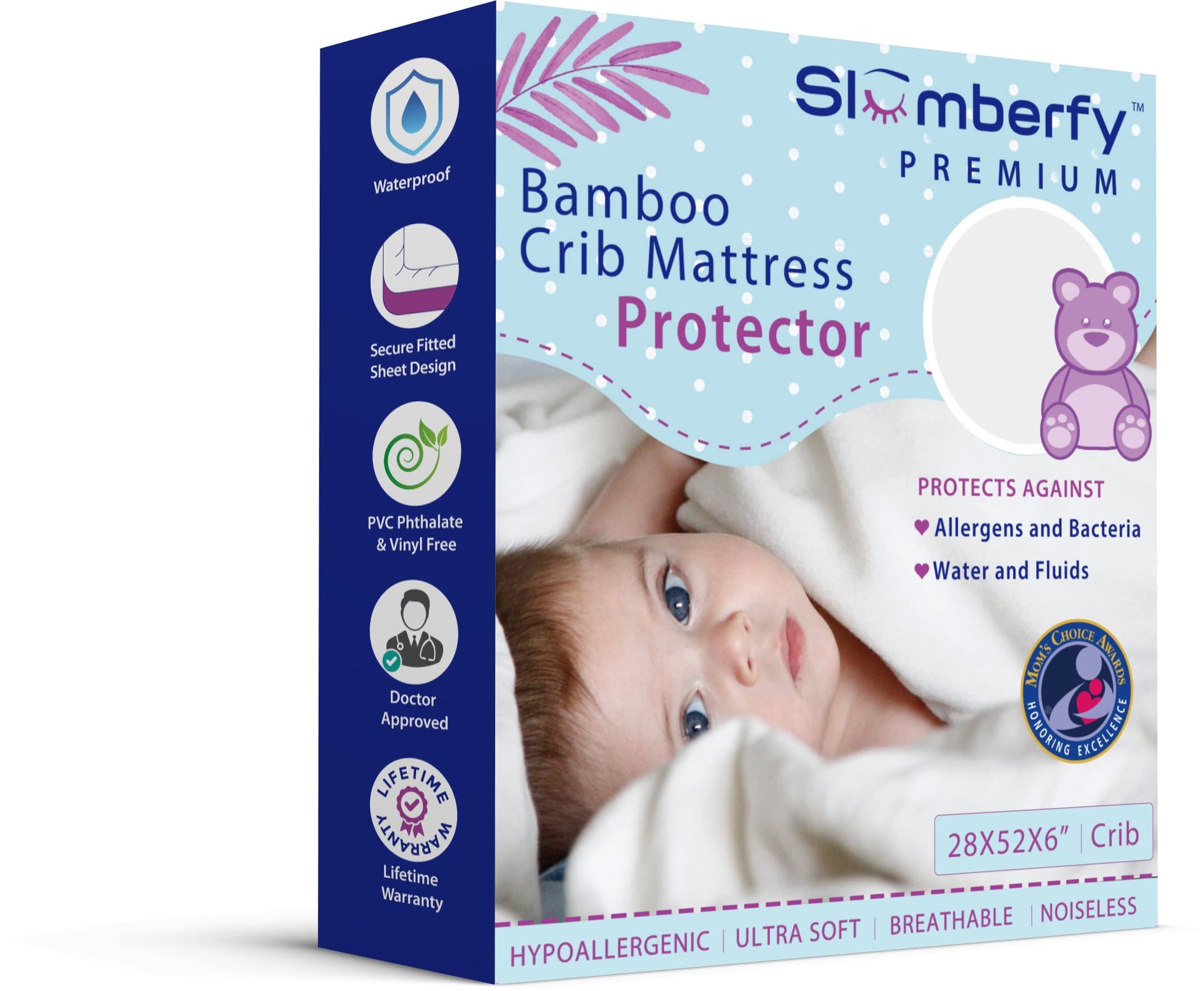 Waterproof Crib Mattress Protector