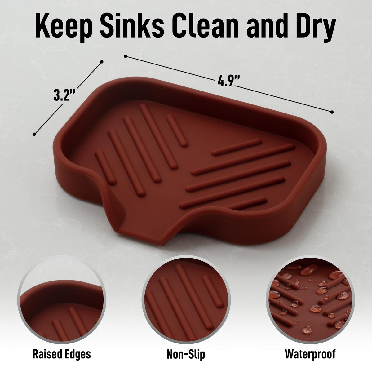 Small Silicone Sponge Holder