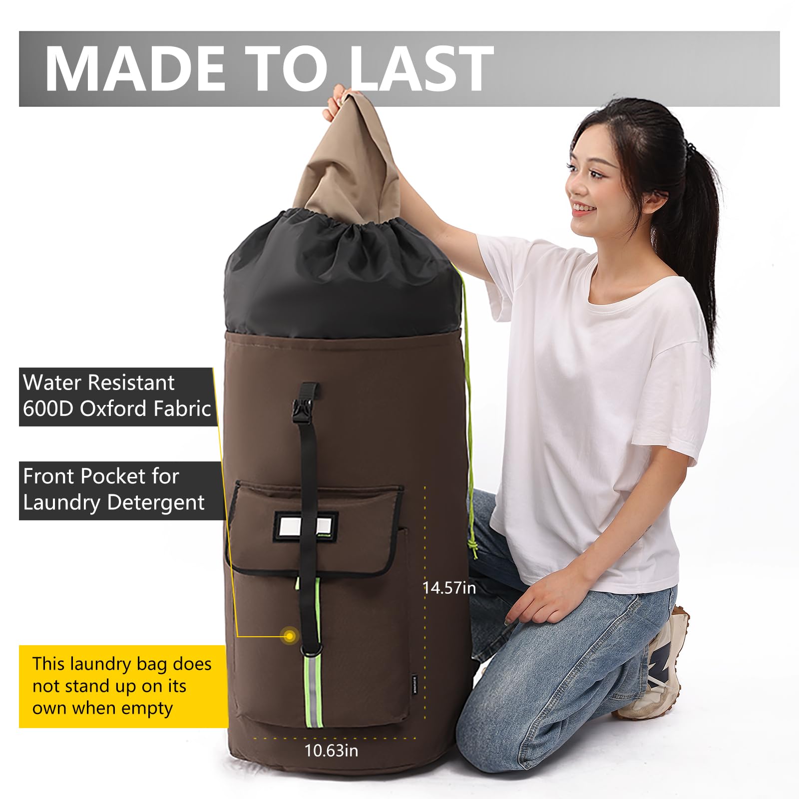 laundry bag backpack (60 Count)