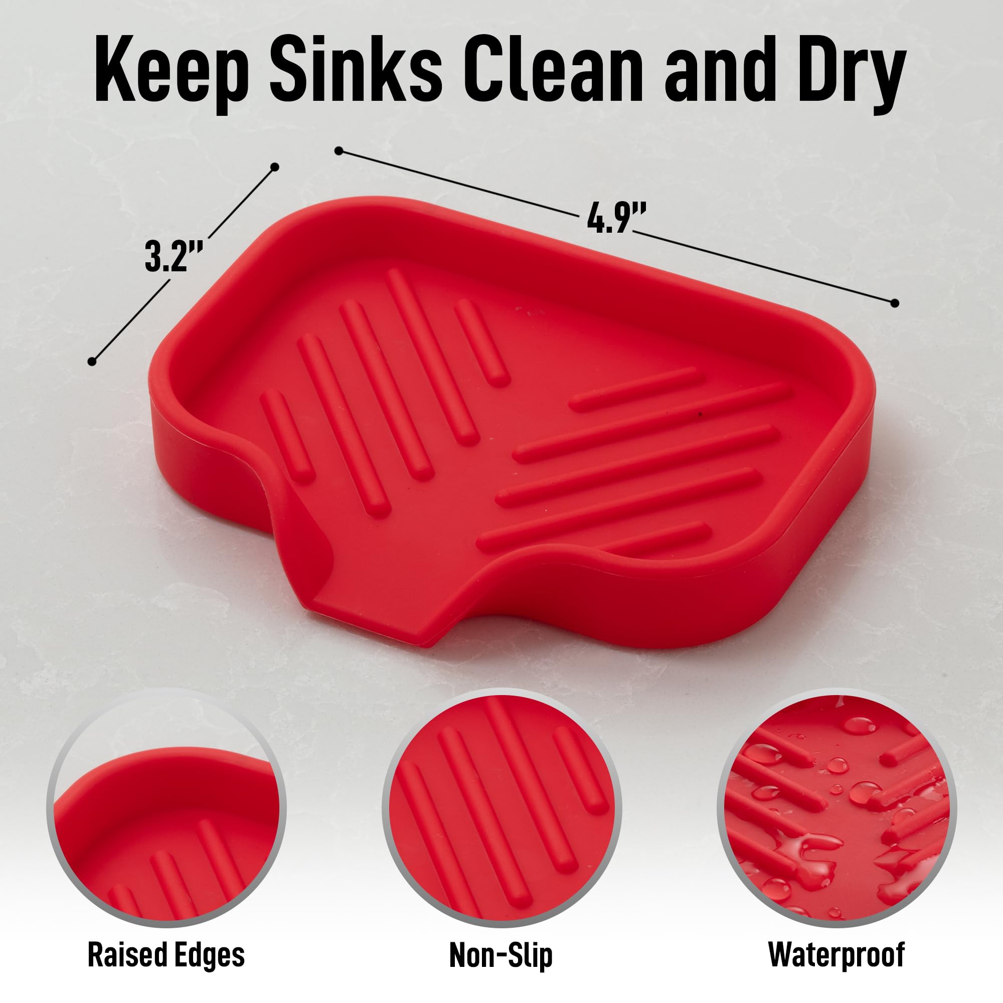 Small Silicone Sponge Holder