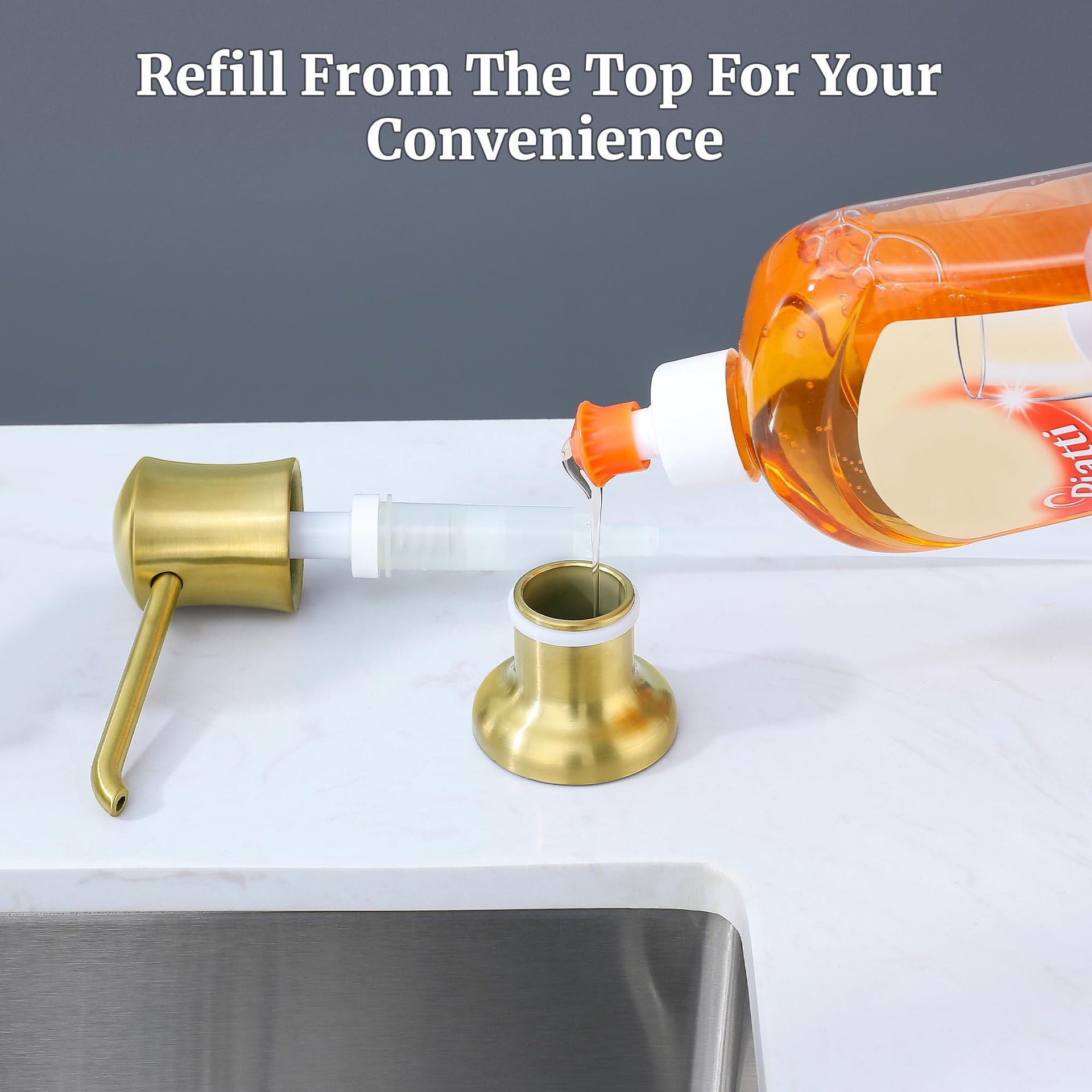 Soap Dispenser for Kitchen Sink