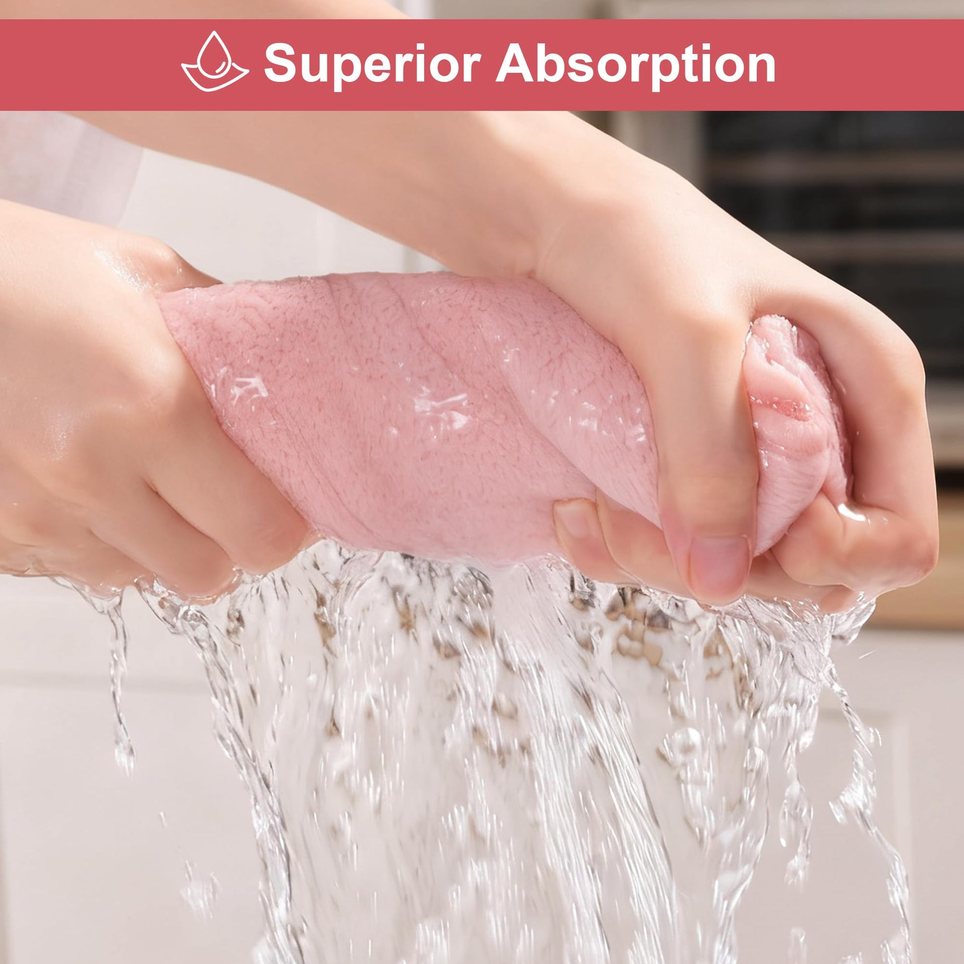Microfiber Cleaning Cloths (18 Count)