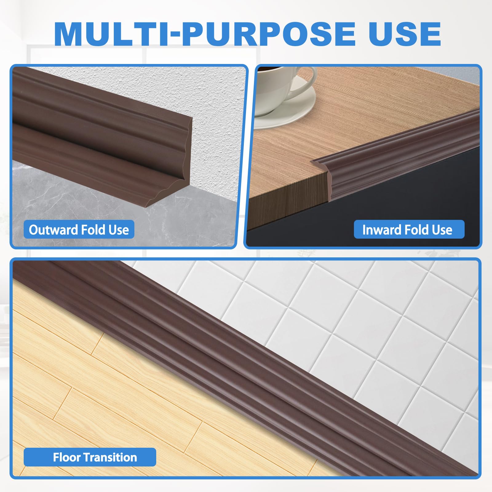 Corner Molding Trim Peel and Stick Wall Corner Protector