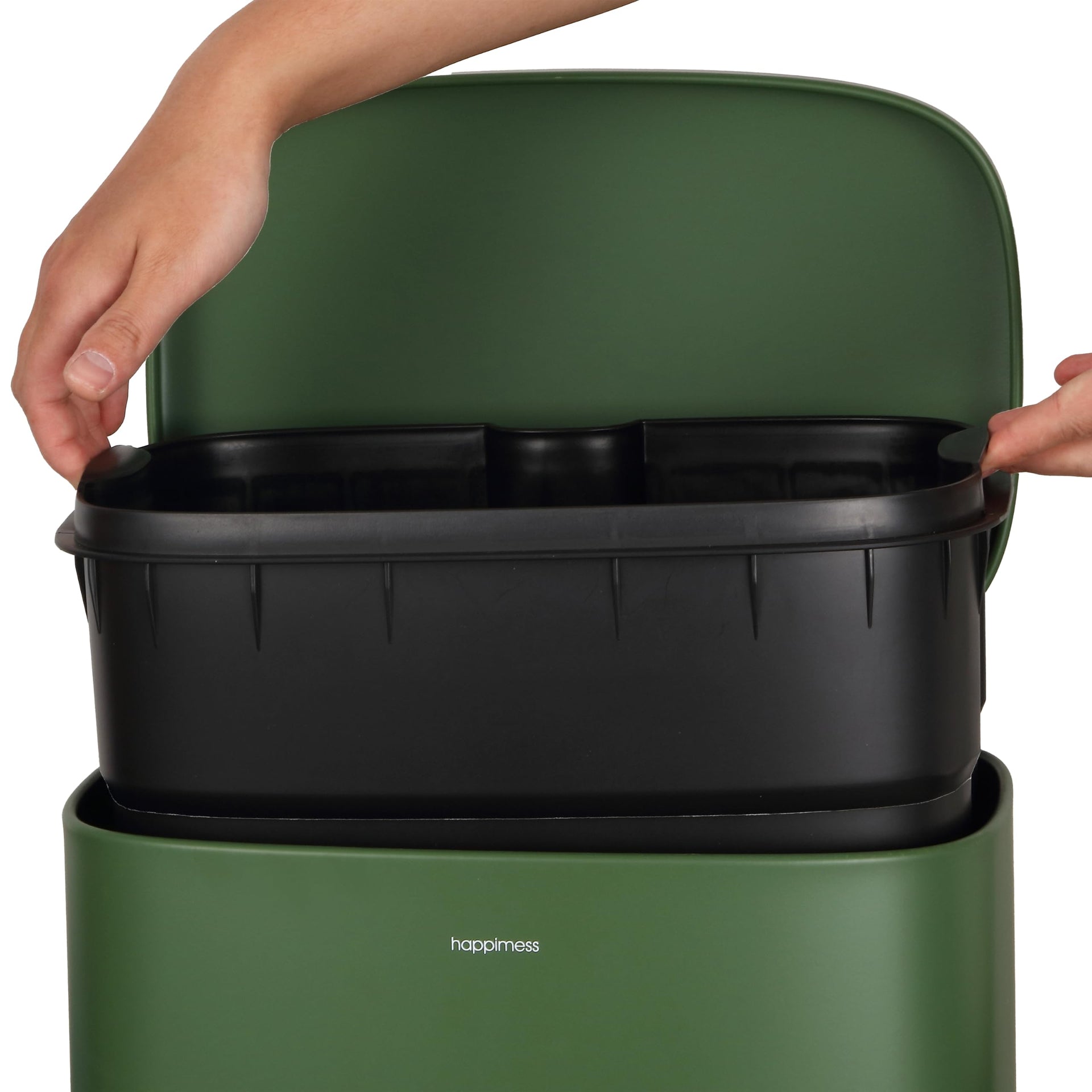 Curtis 8 Gal Step Trash Can Soft Close 25"