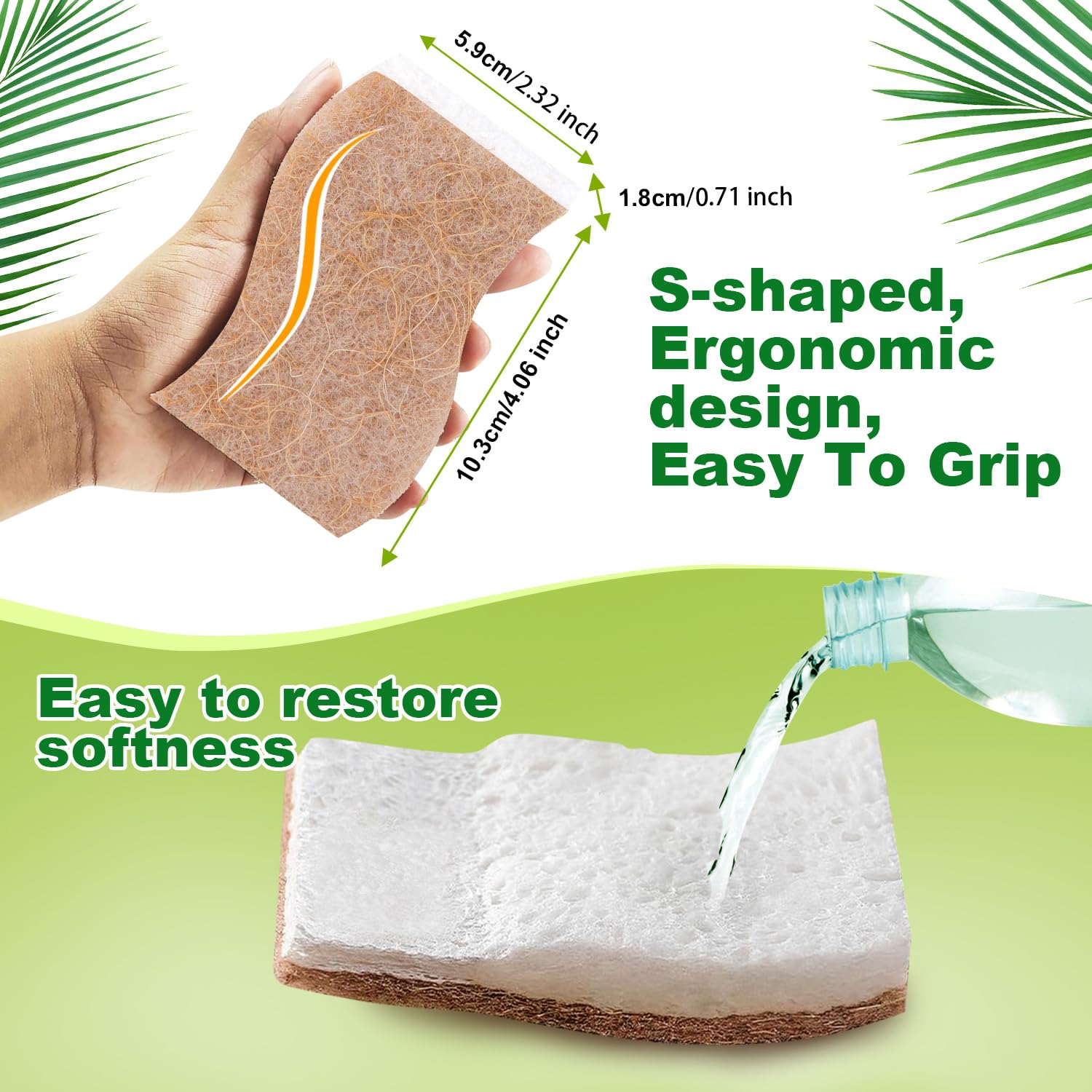 Kitchen Dish Sponges (24 Count)