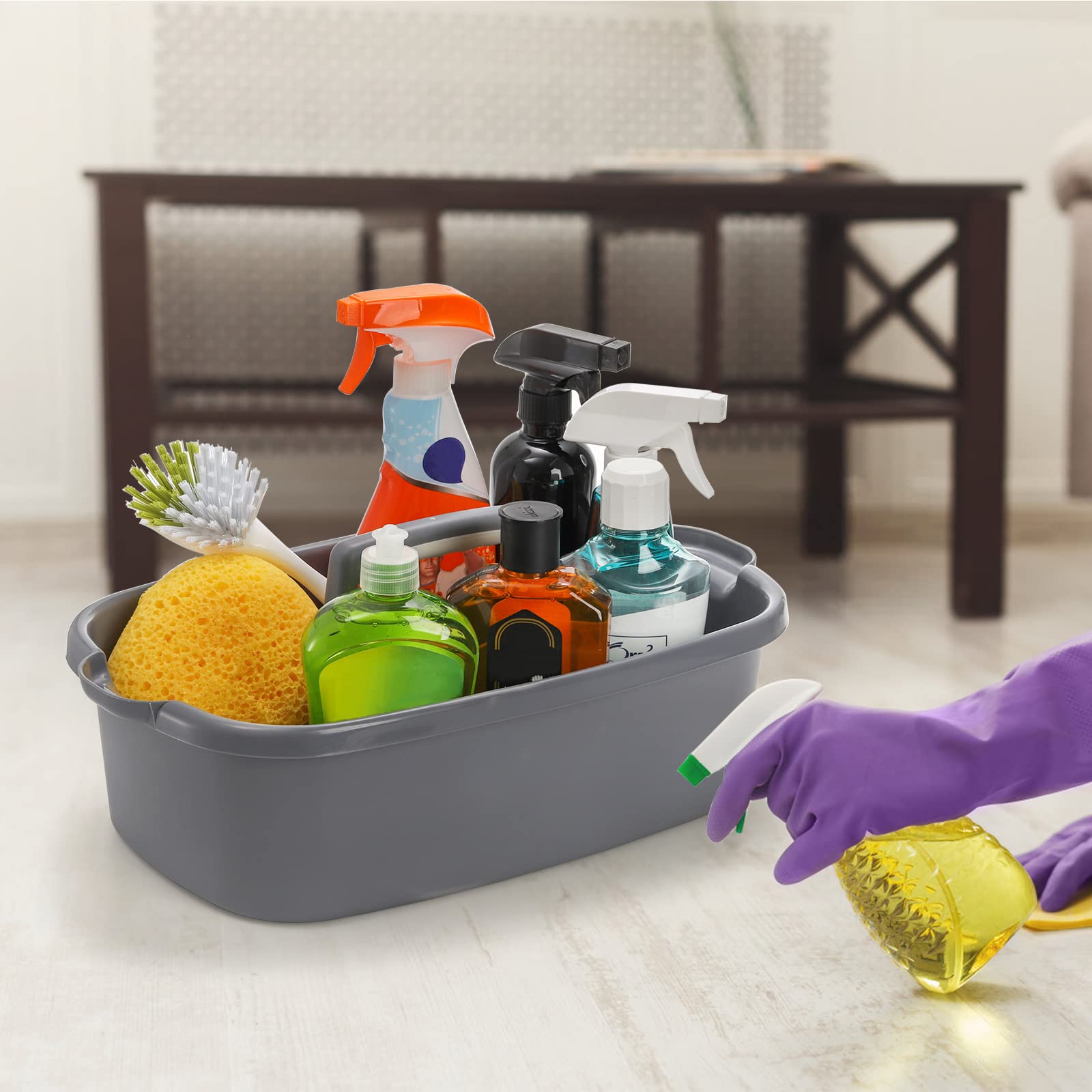 2 Pack Cleaning Supplies Caddy (2 Count)