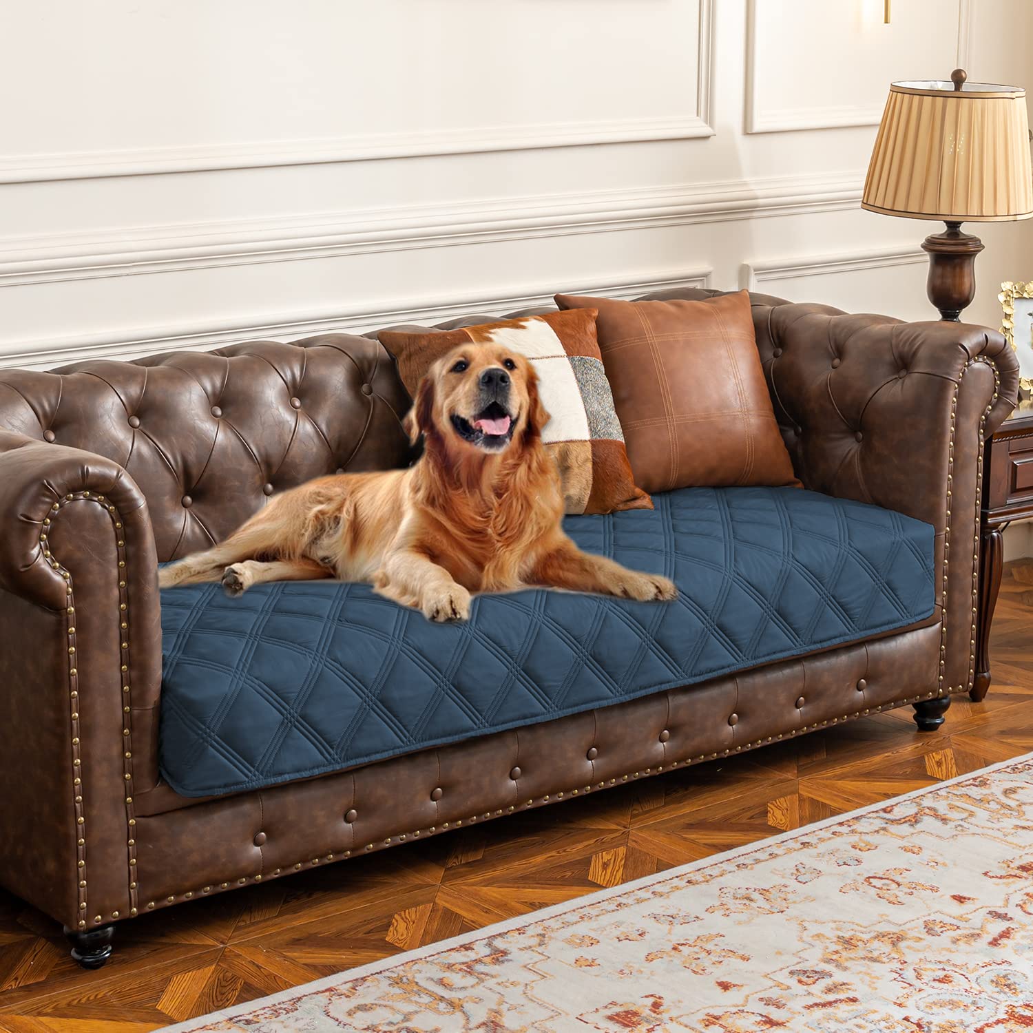 Waterproof Dog Bed Cover Pet Blanket with Anti