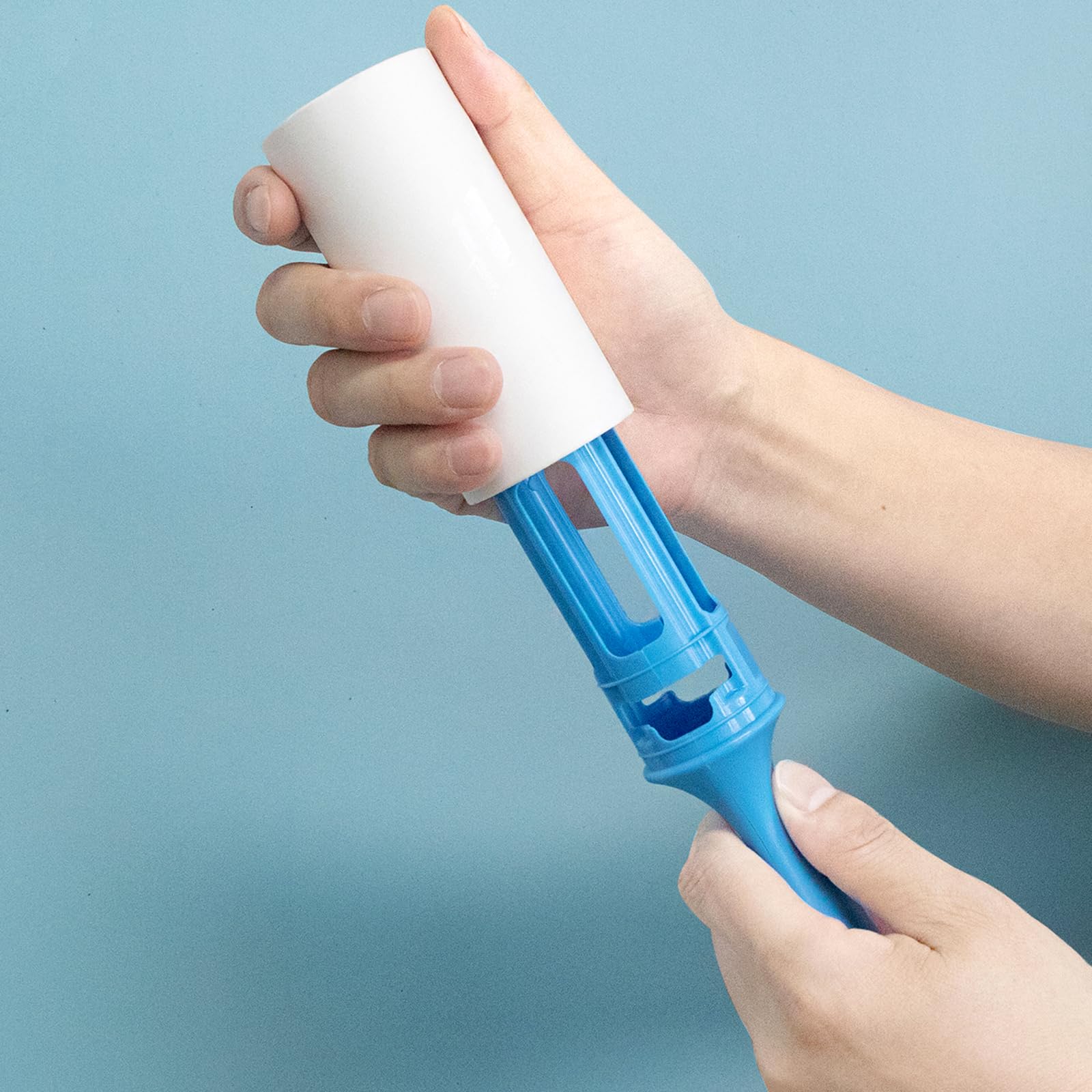 4 inch Lint Roller Refills for PetLovers Evercare Amazon and Other Lint Roller Replacement Refills 4 inch Extra Sticky 60 Sheets per Roll 5 Pack Total 300 Sheets (300 Count)
