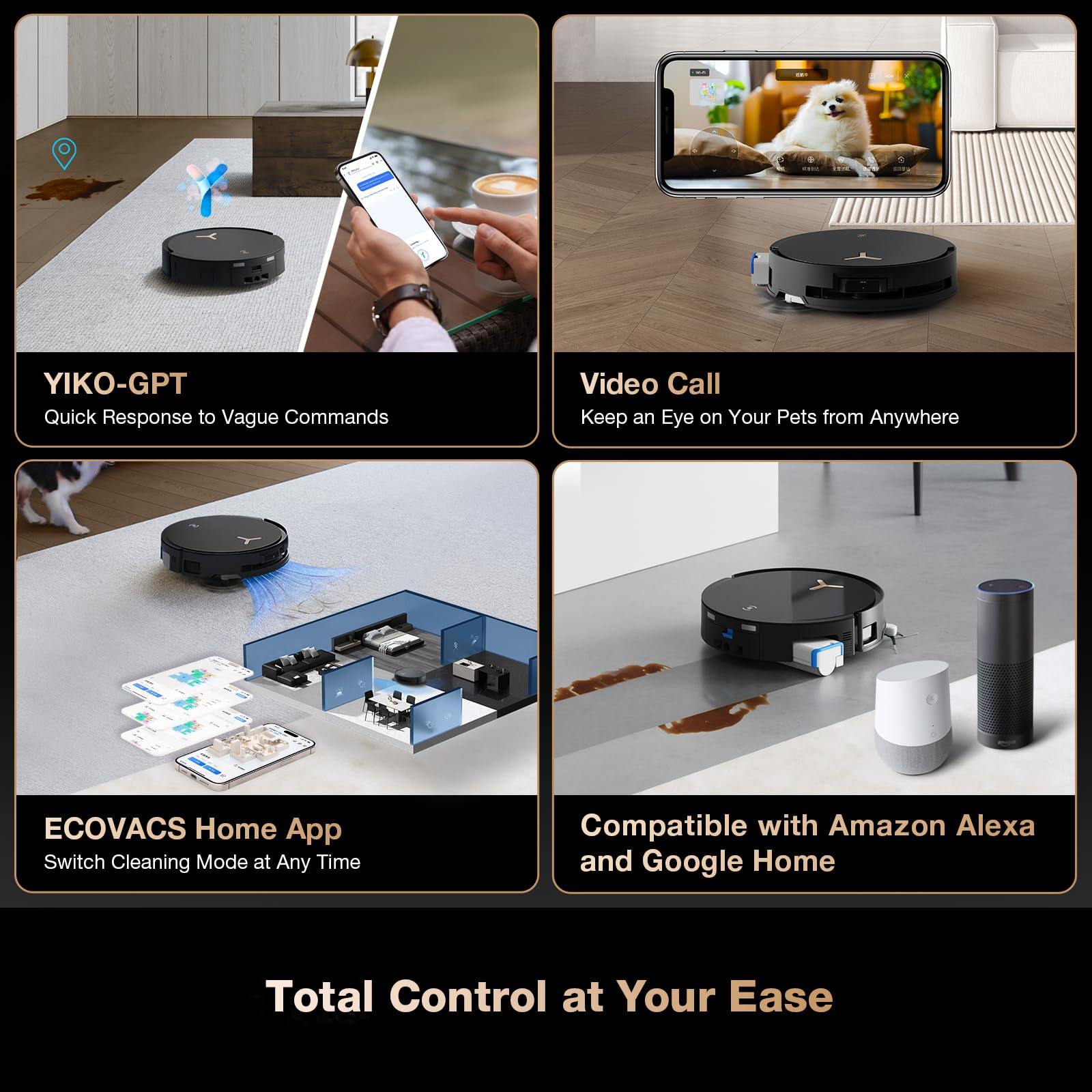 DEEBOT X8 PRO OMNI Robot Vacuum and Mop