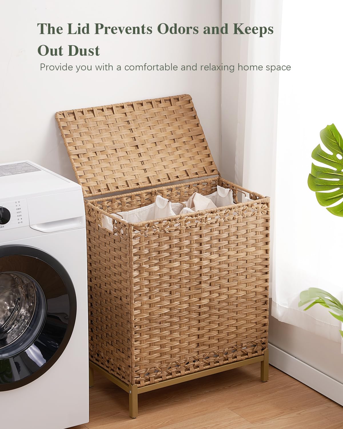 Laundry Hamper with Lid