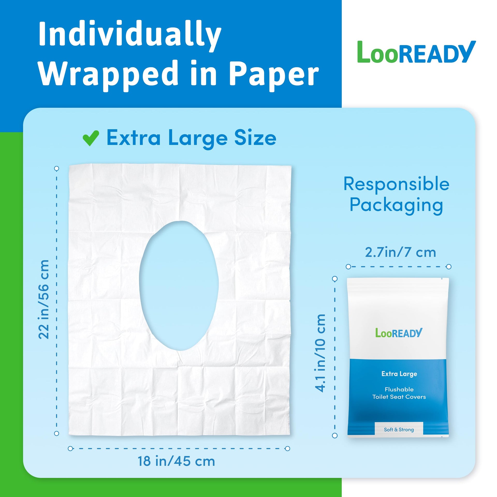 Toilet Seat Covers Disposable Flushable